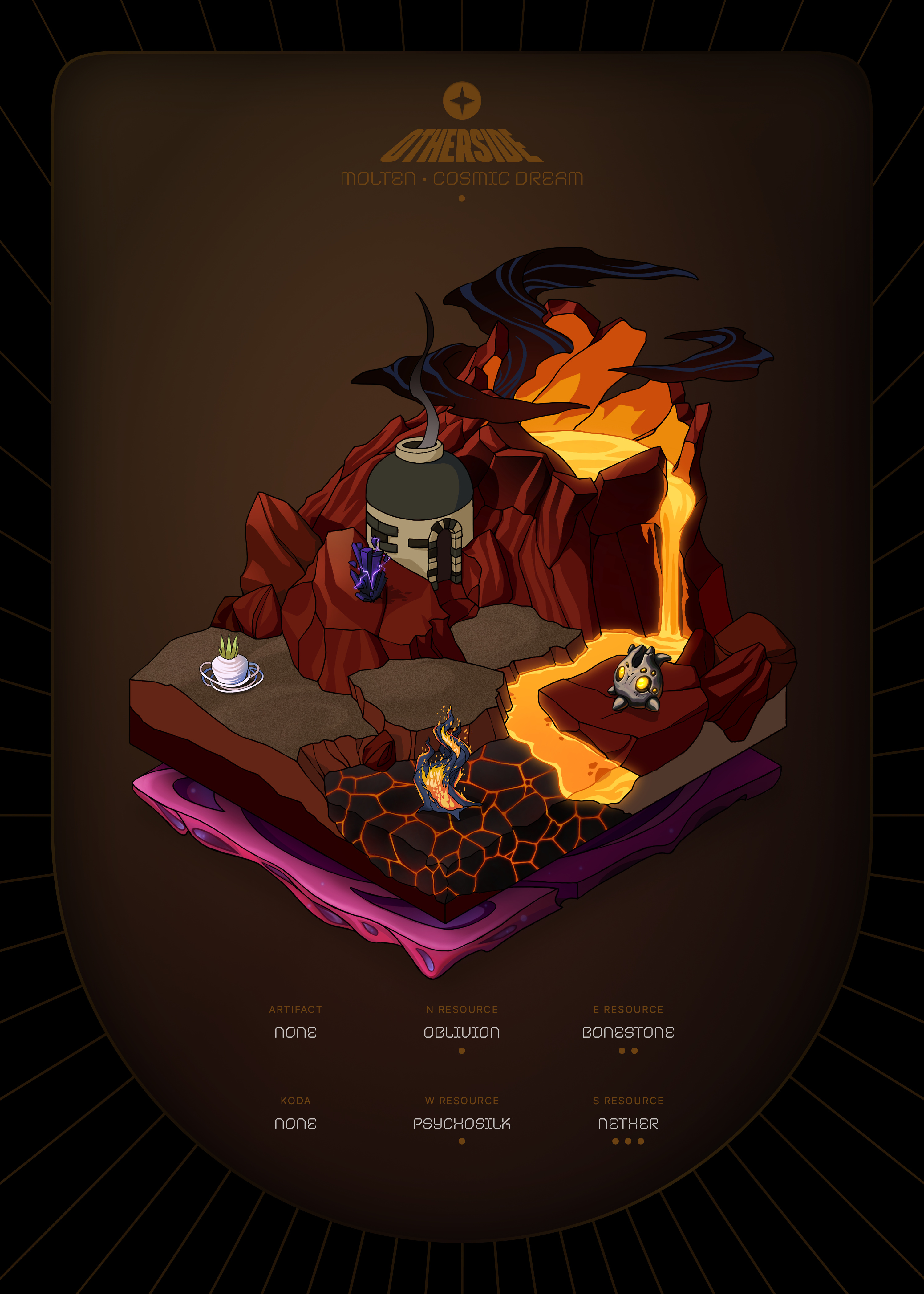 Otherdeed #98708 — Molten