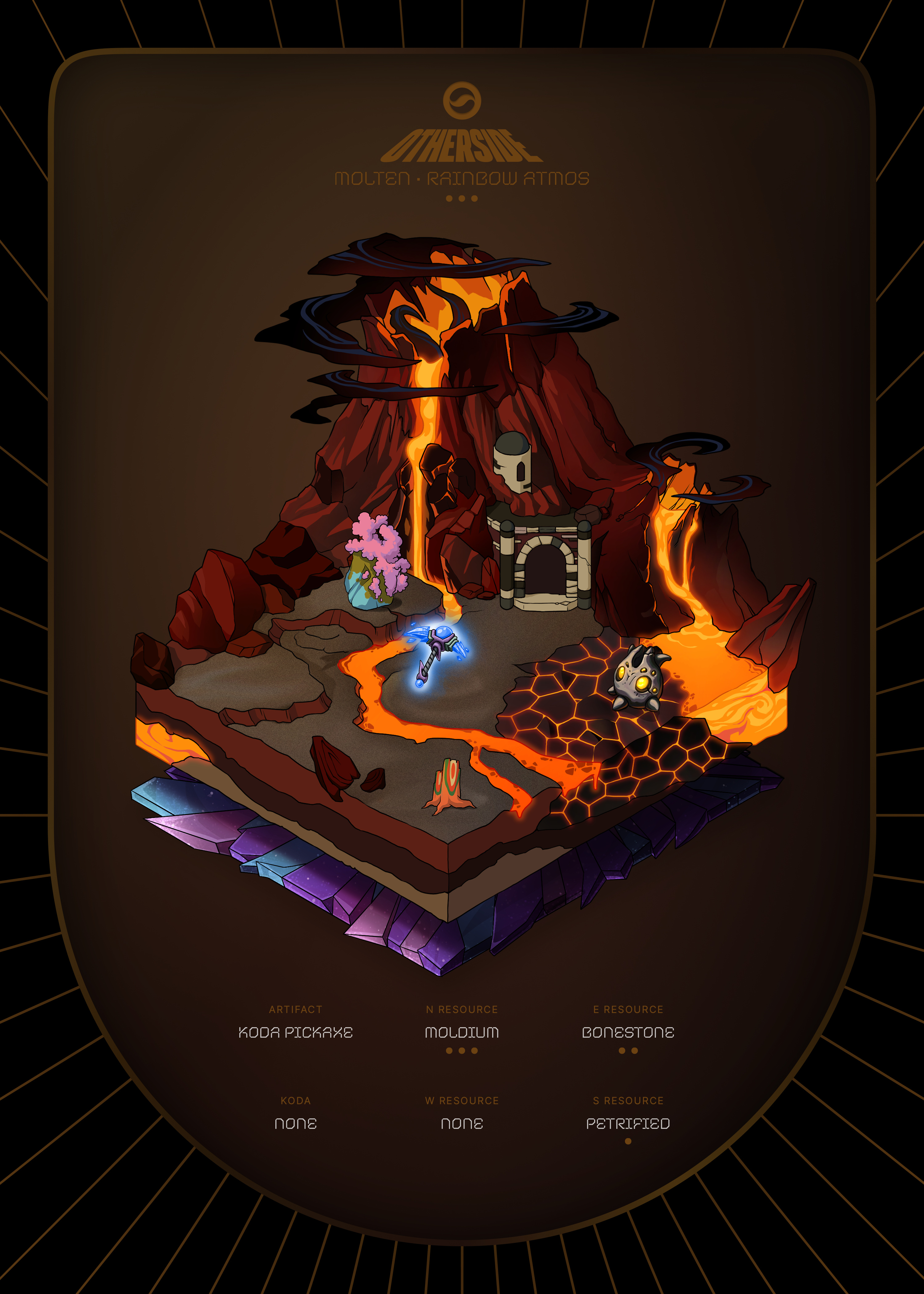 Otherdeed #70853 — Molten