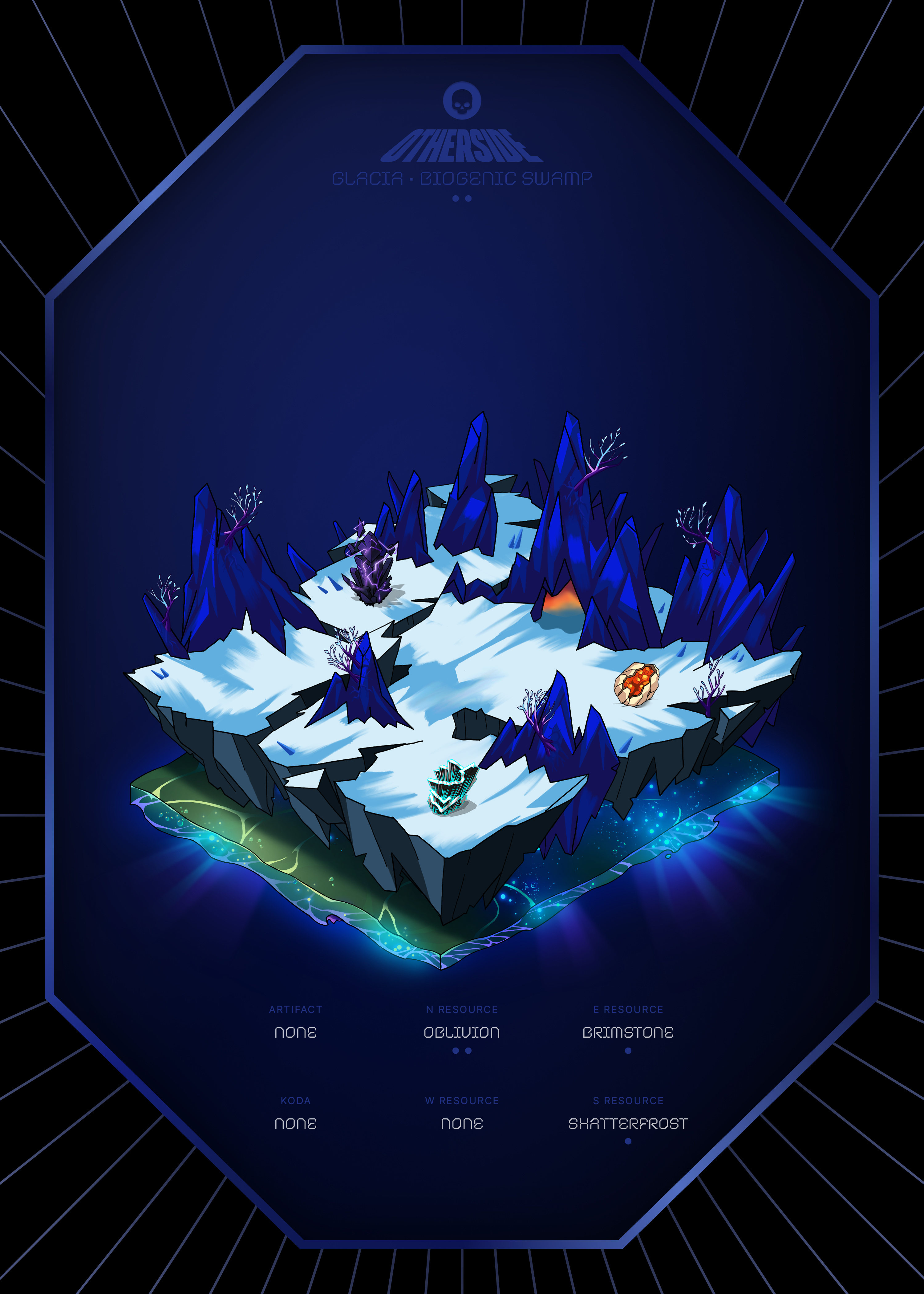 Otherdeed #6539 — Glacia