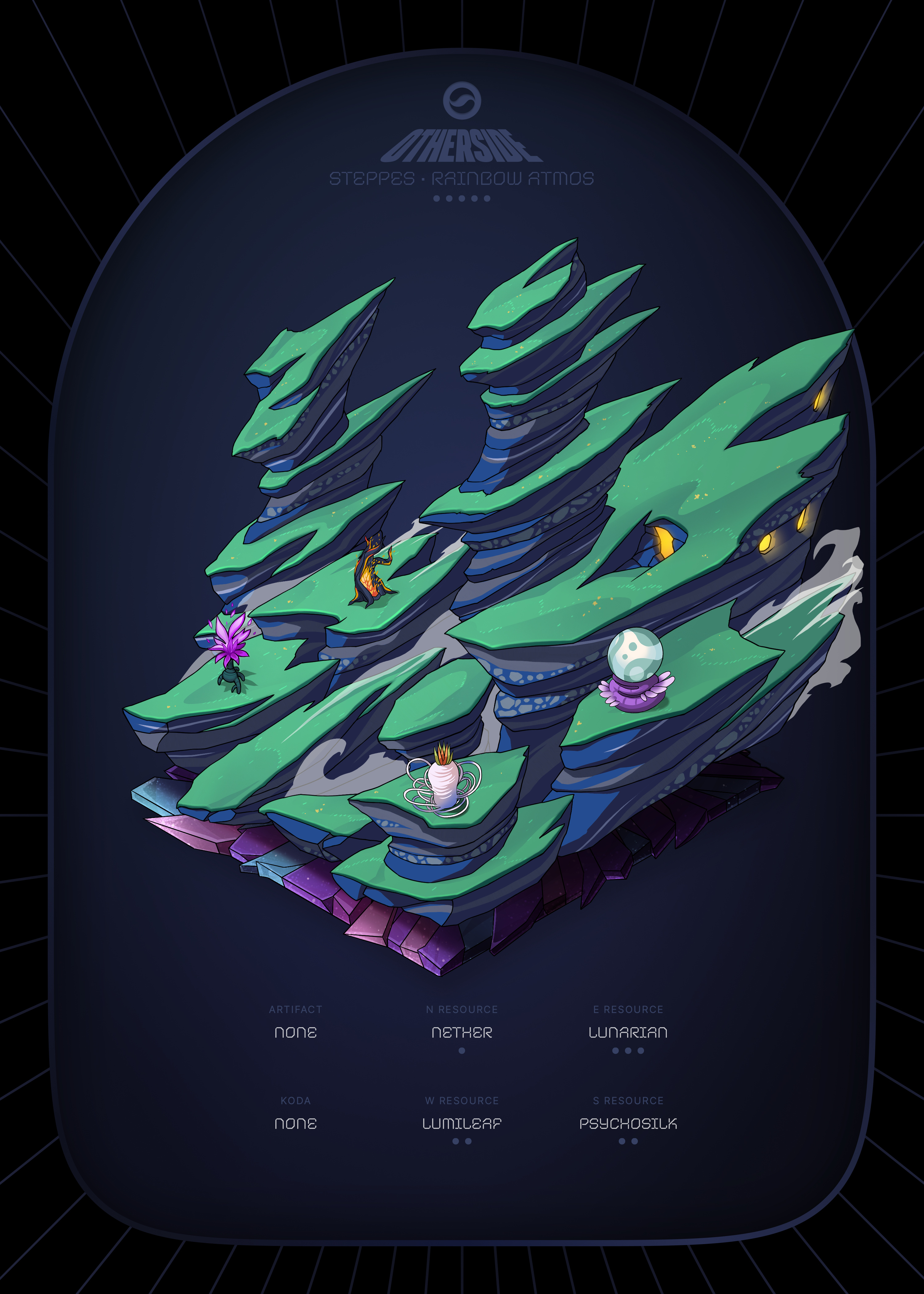 Otherdeed #77998 — Steppes