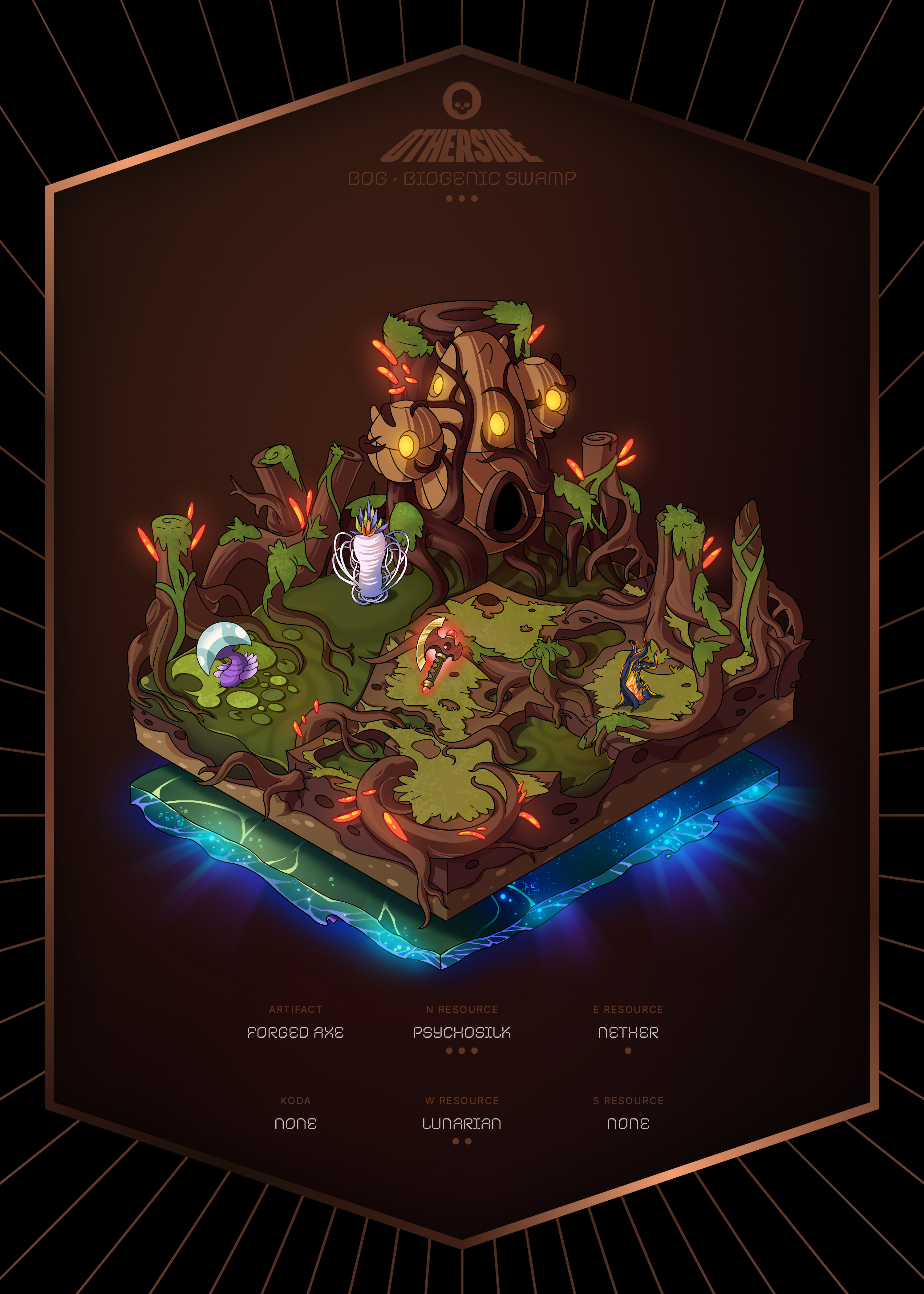 Otherdeed #9255 — Bog