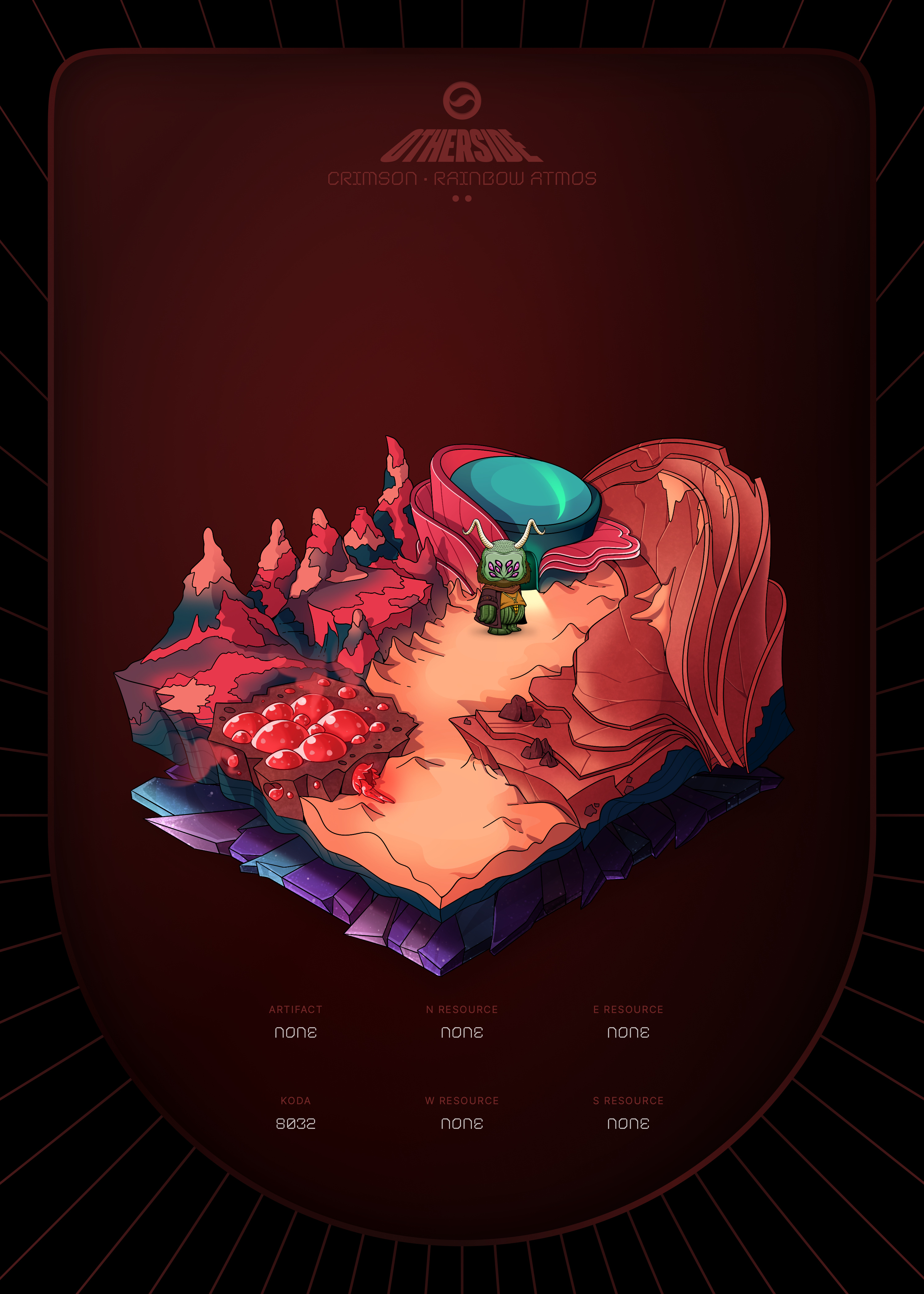 Otherdeed #83377 — Crimson