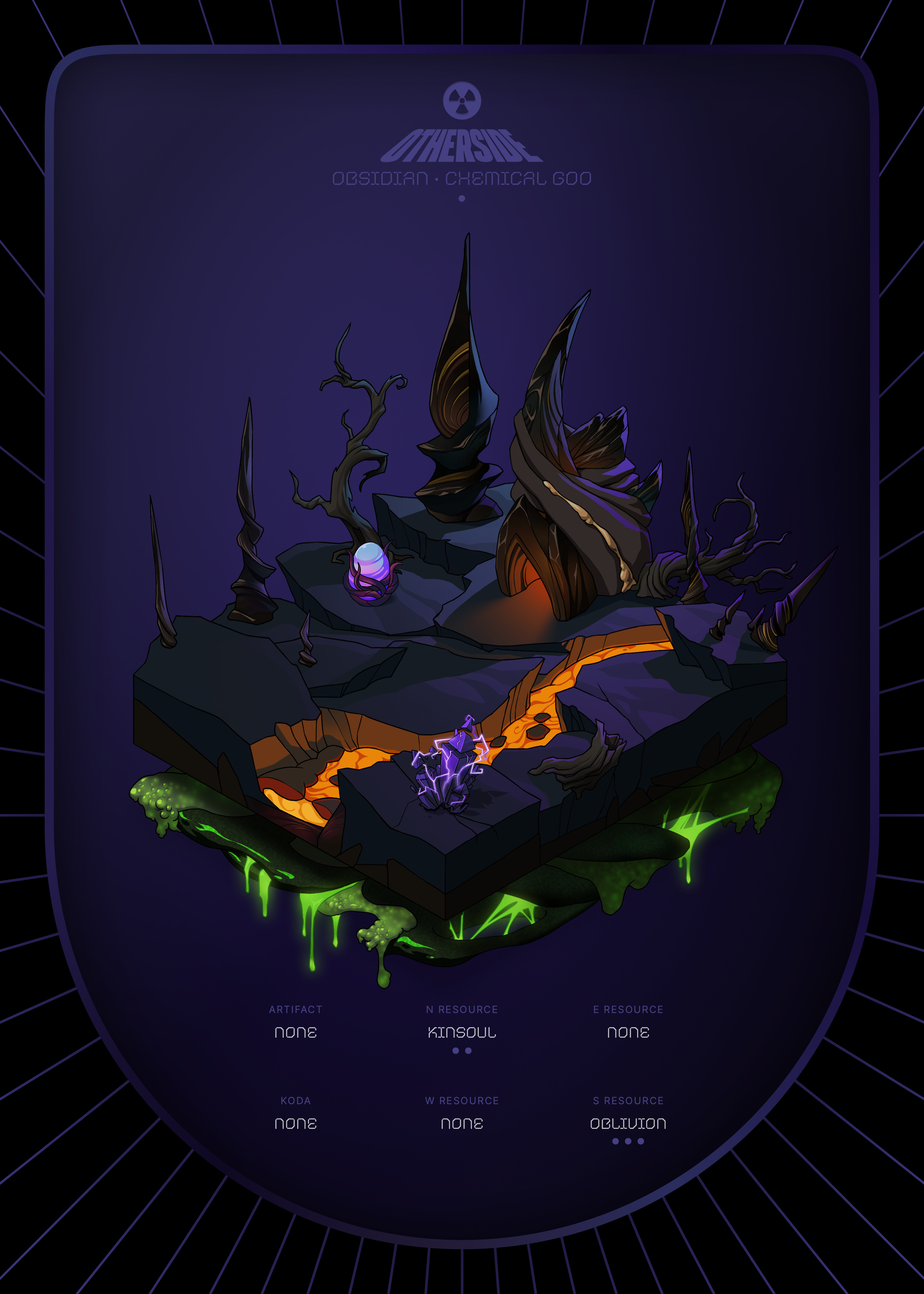 Otherdeed #25250 — Obsidian