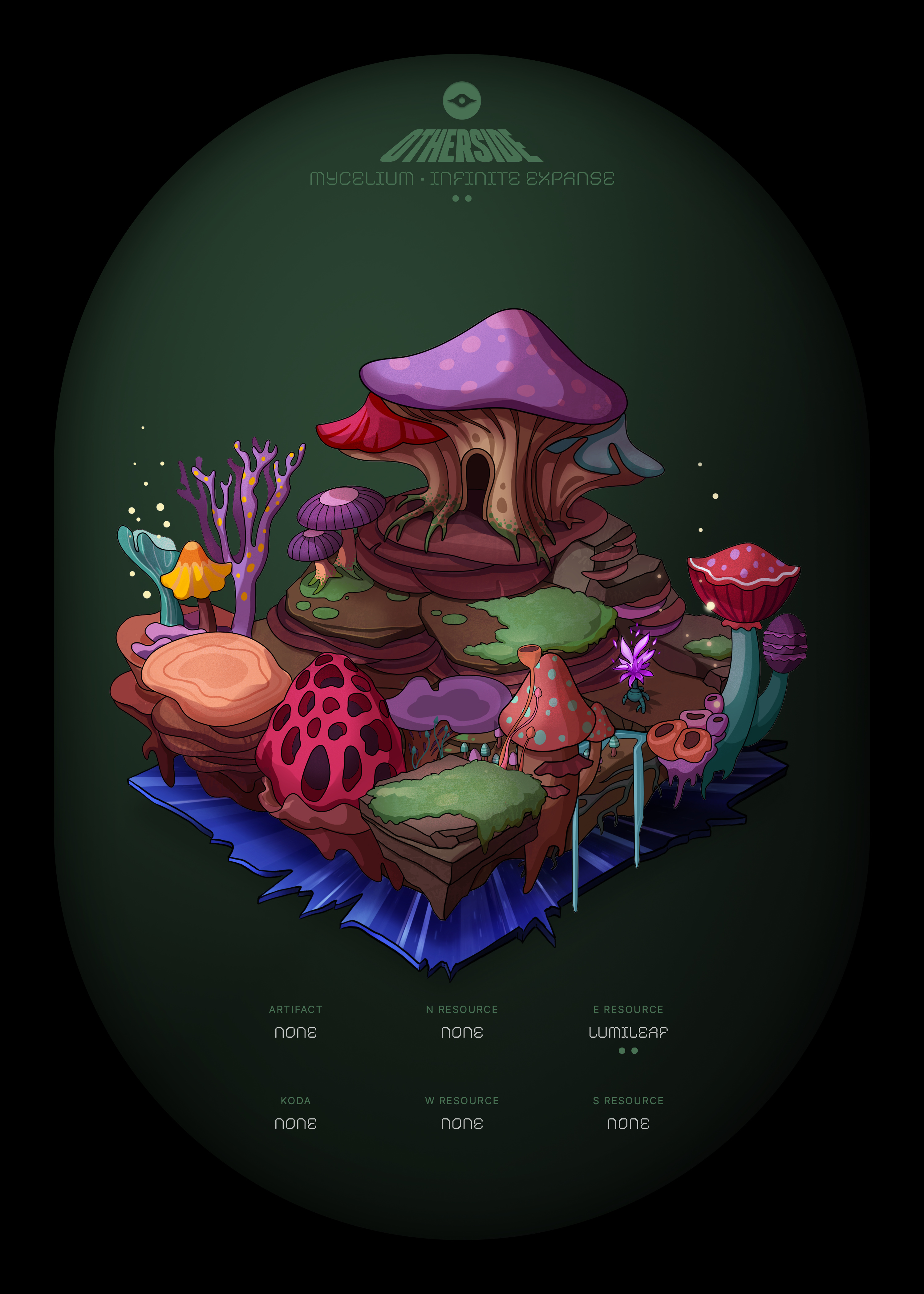 Otherdeed #62983 — Mycelium