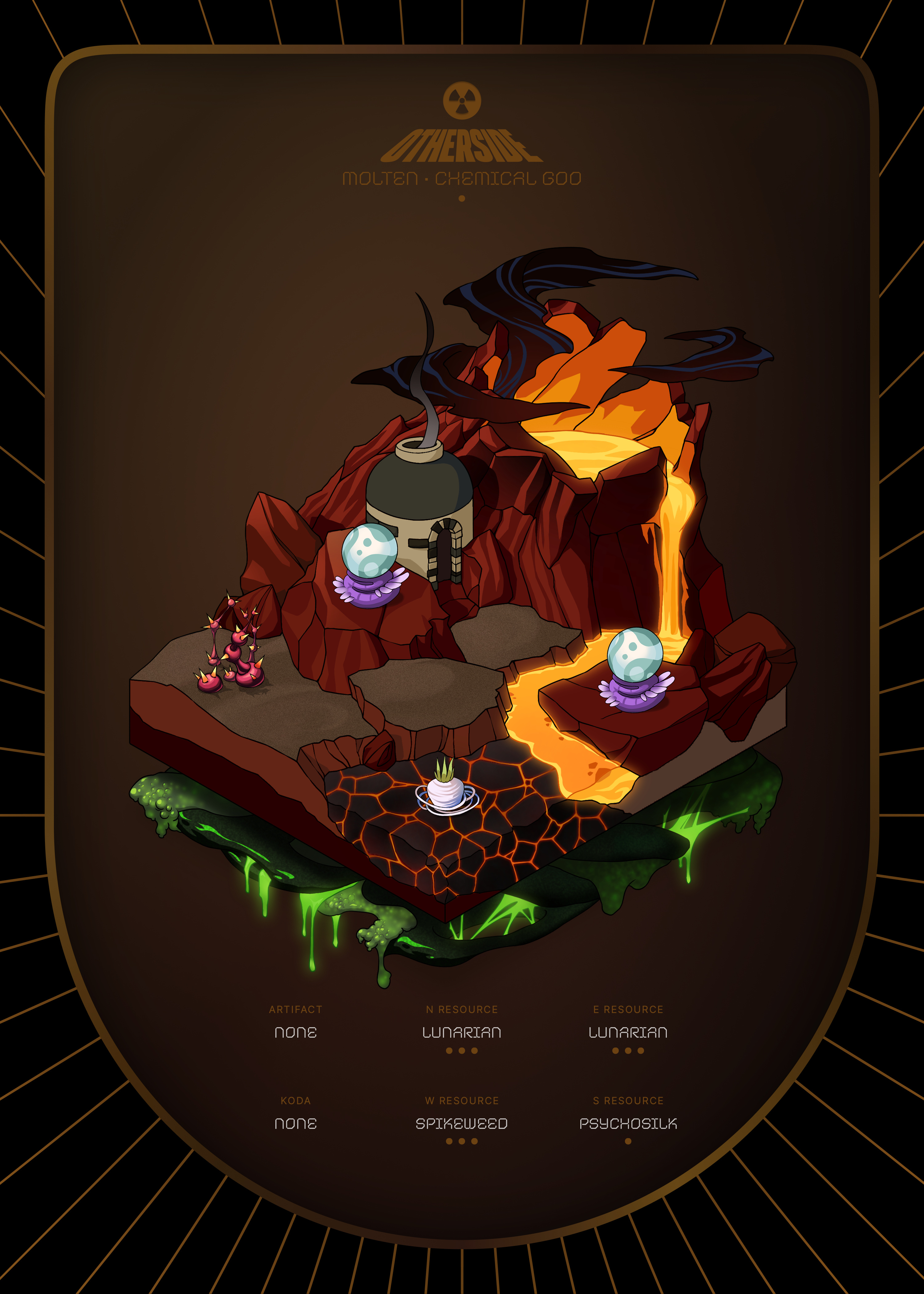 Otherdeed #25393 — Molten