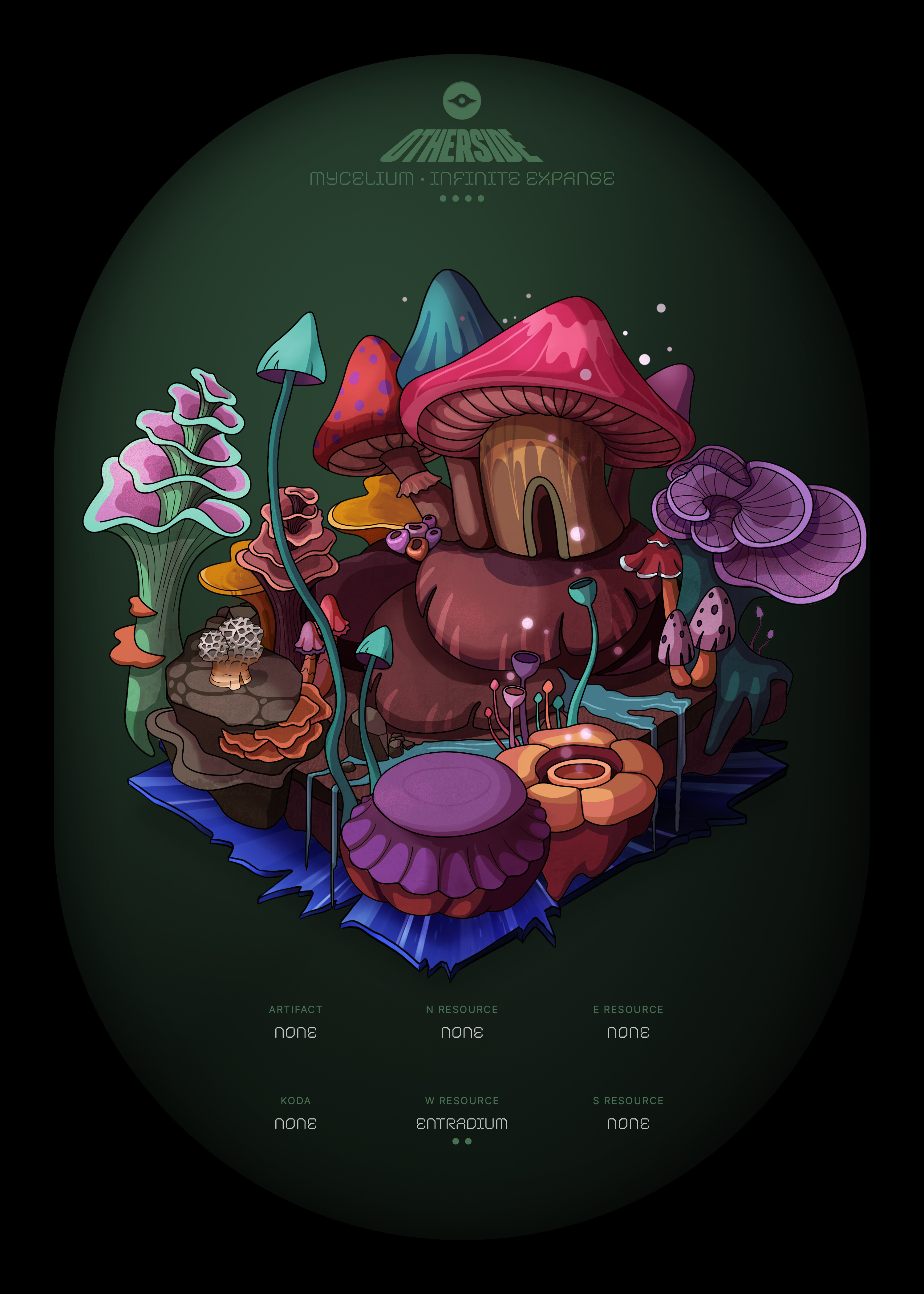 Otherdeed #52774 — Mycelium