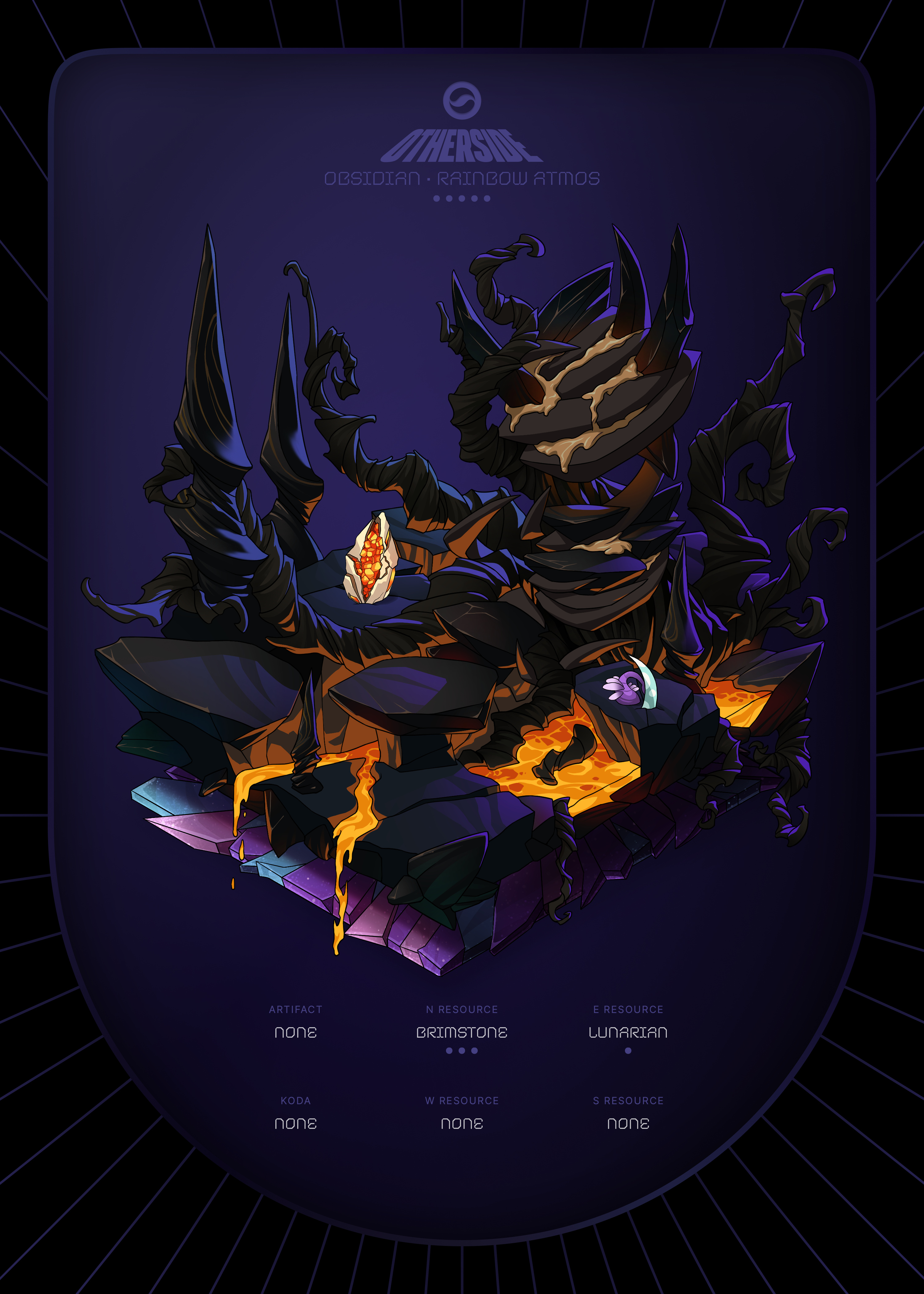Otherdeed #79753 — Obsidian
