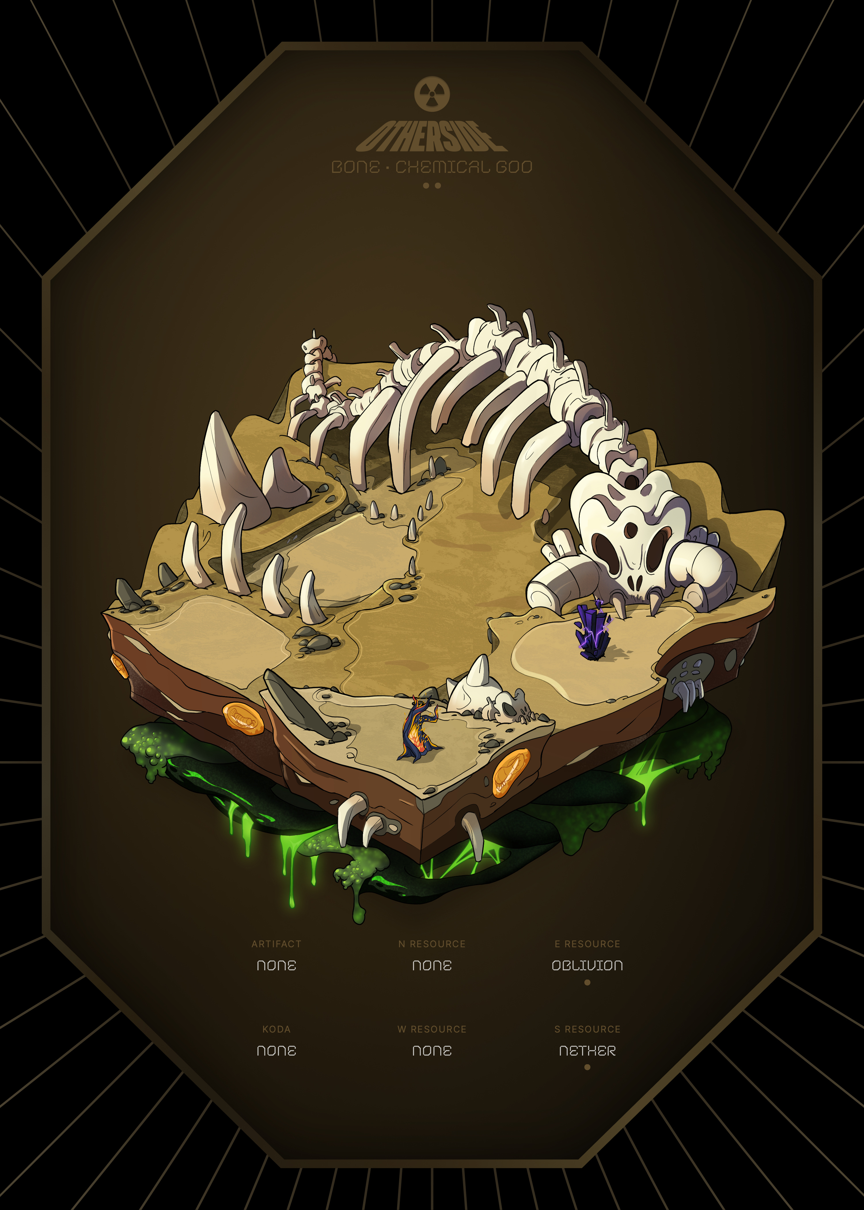 Otherdeed #10034 — Bone
