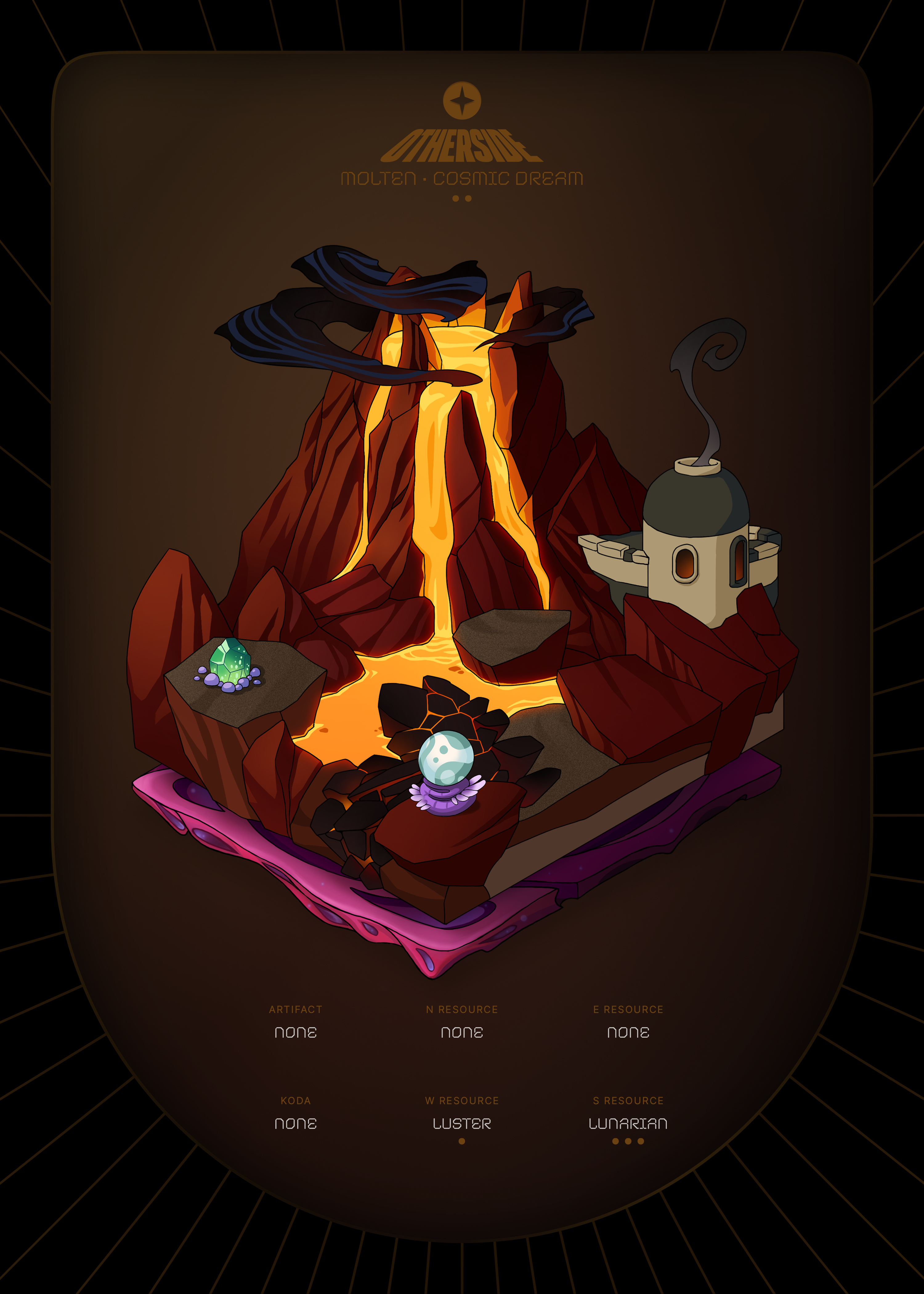 Otherdeed #93591 — Molten