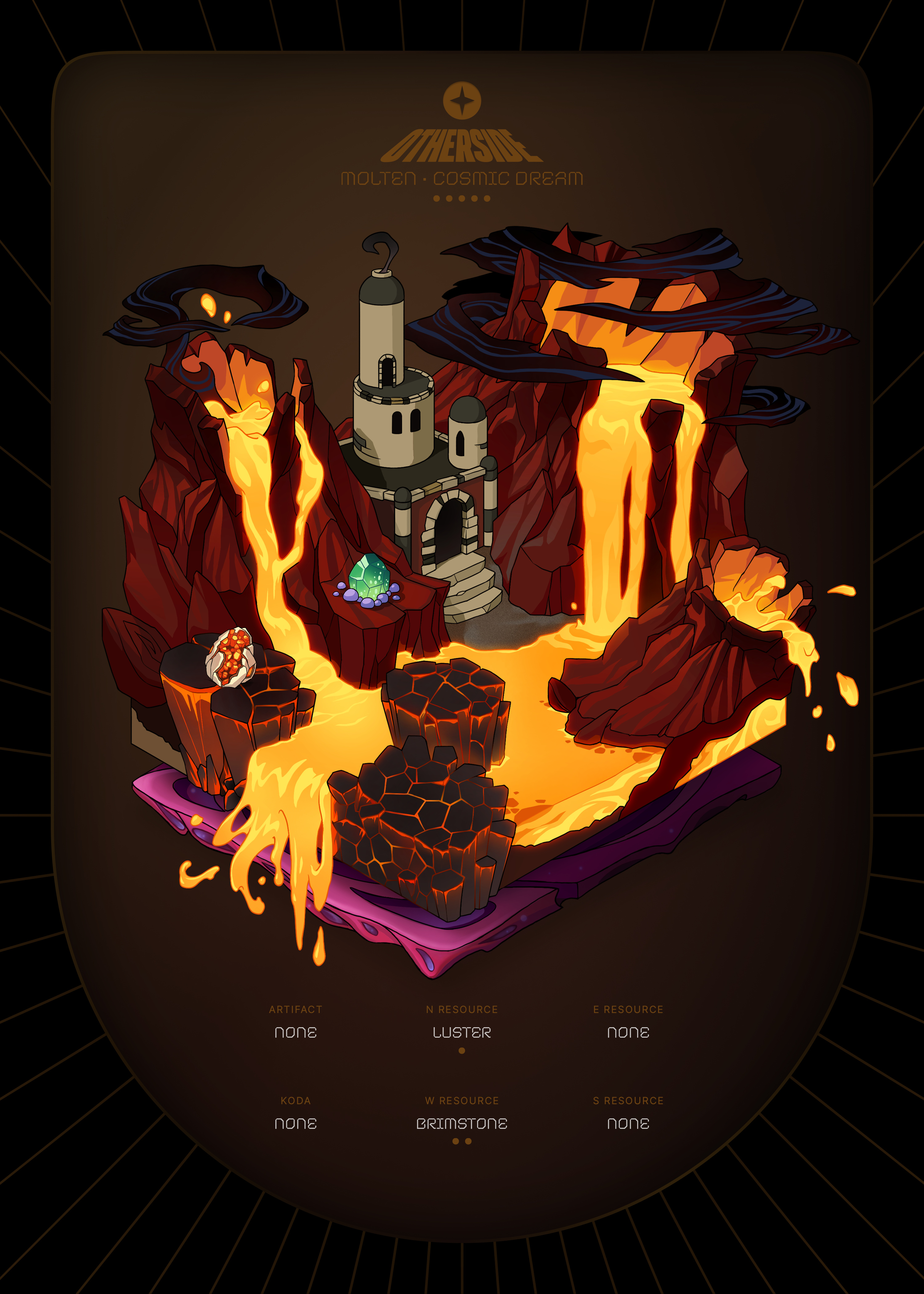 Otherdeed #37648 — Molten