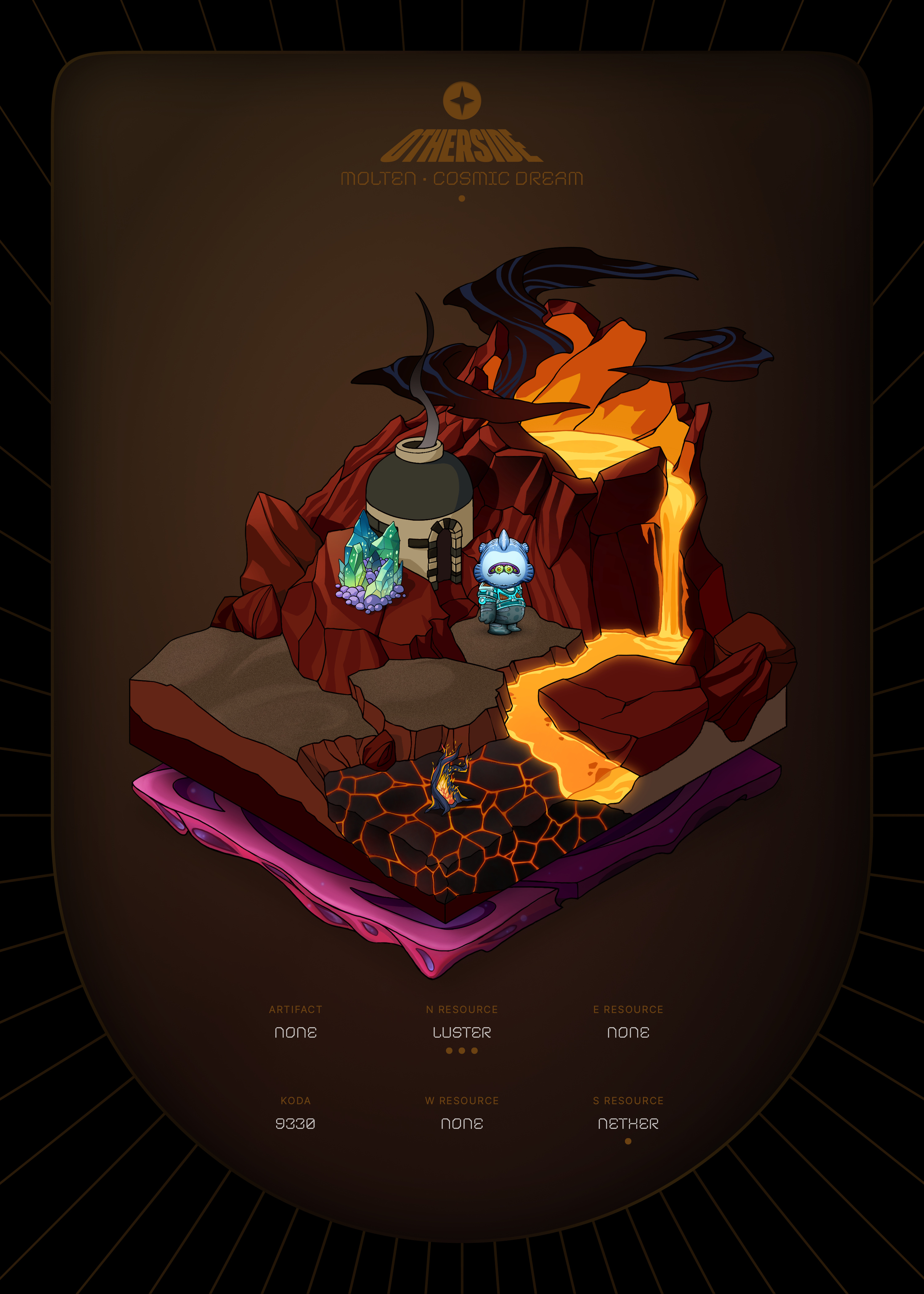 Otherdeed #94492 — Molten