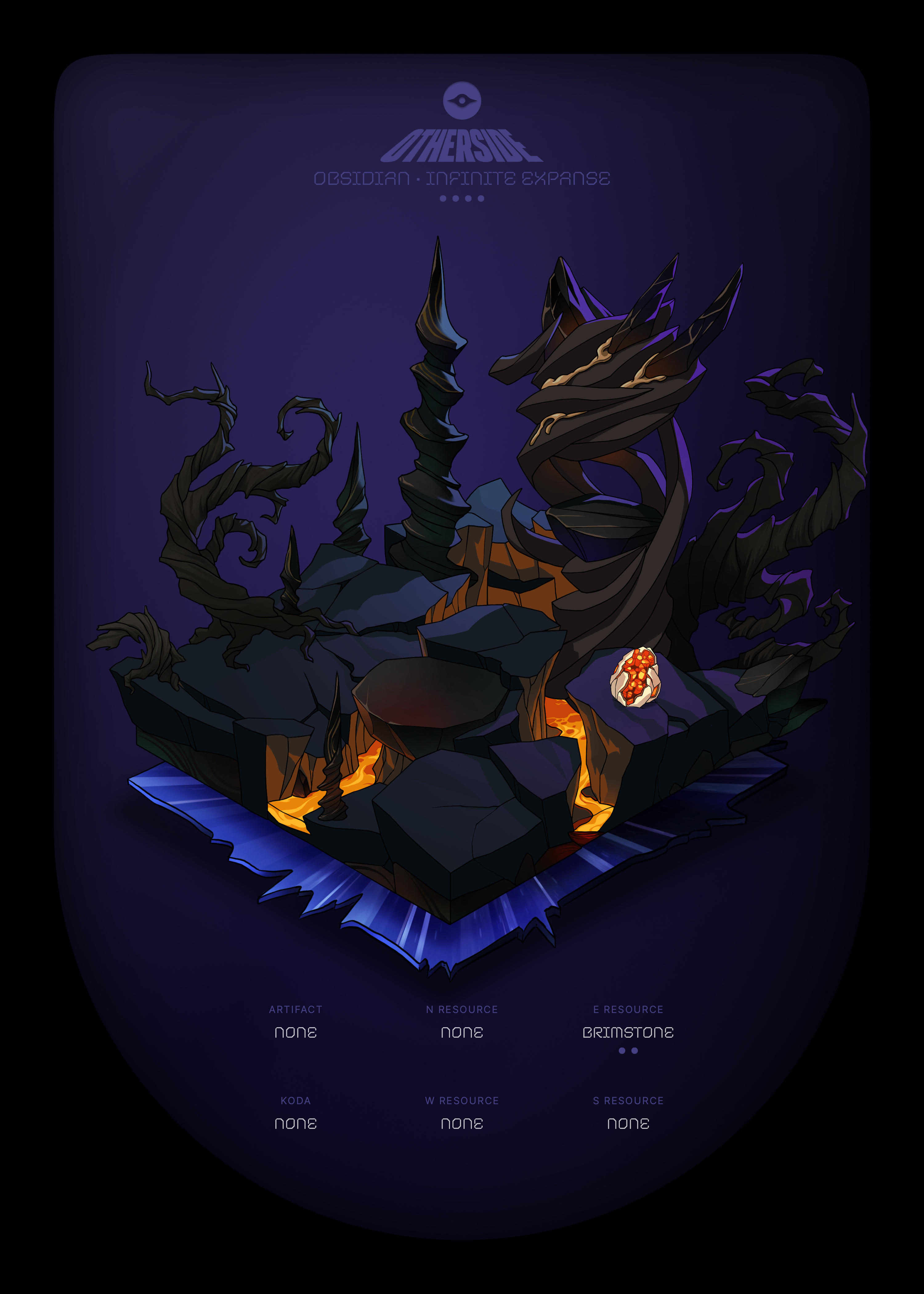 Otherdeed #41071 — Obsidian