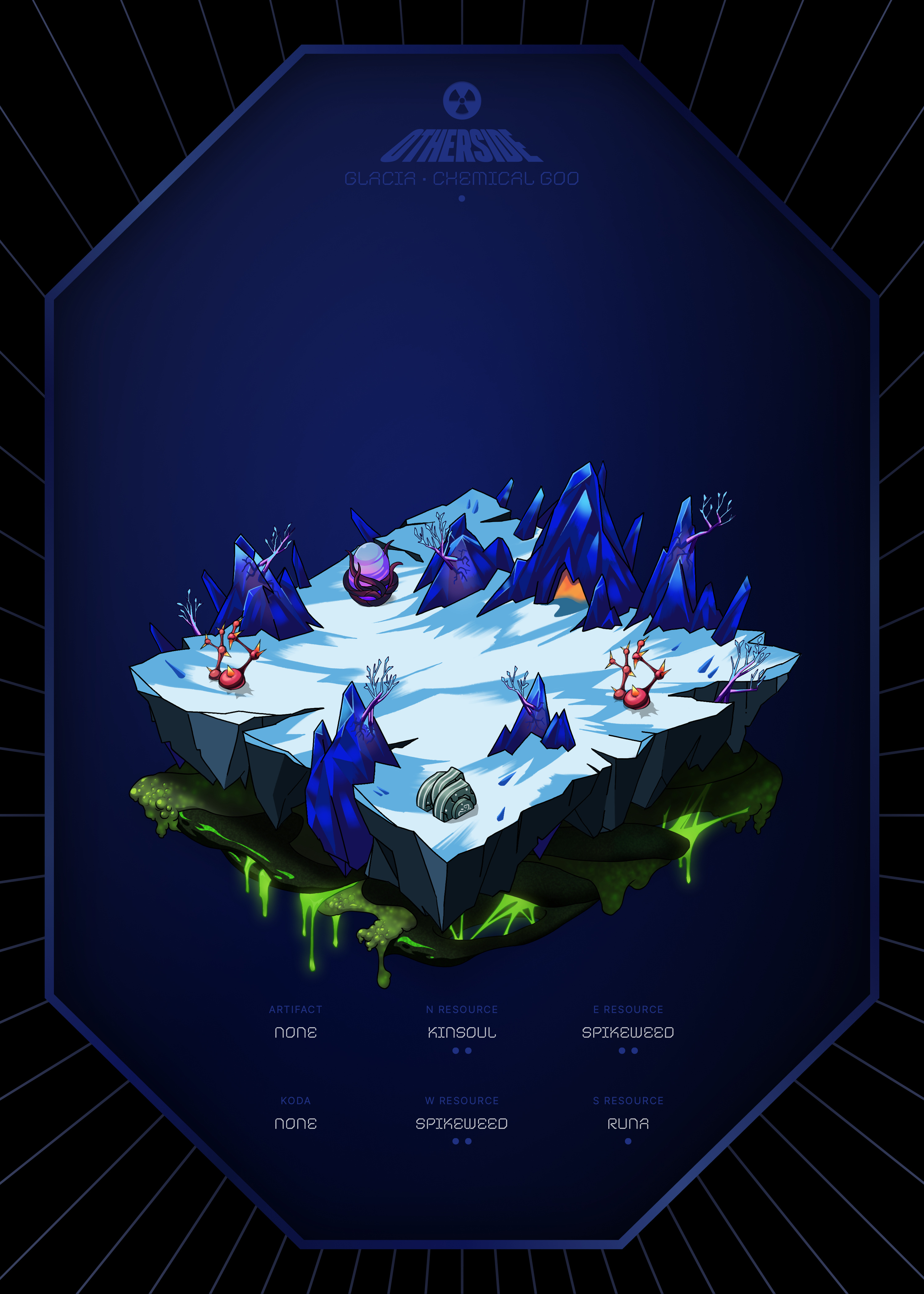 Otherdeed #19435 — Glacia