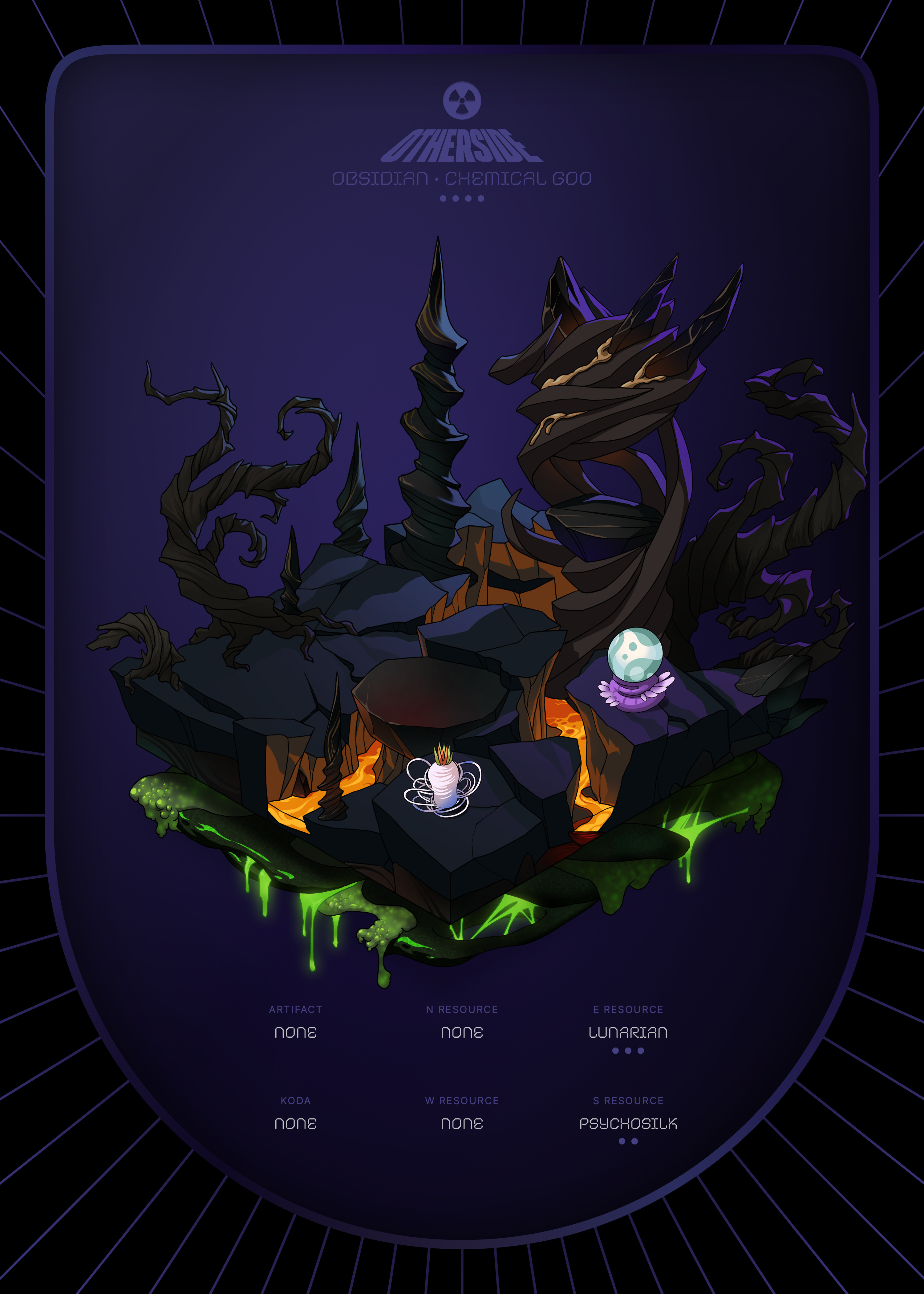 Otherdeed #15959 — Obsidian