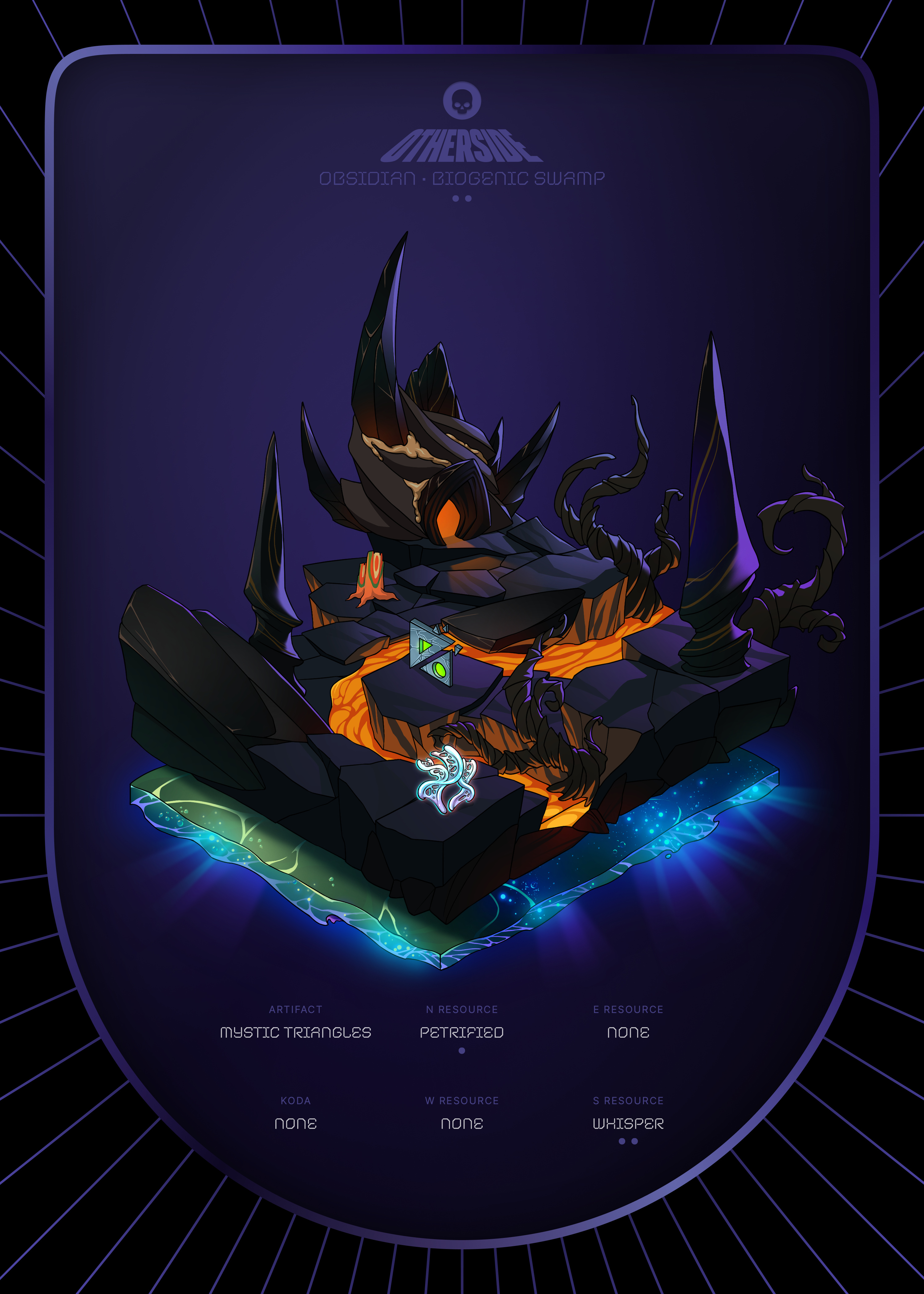 Otherdeed #9340 — Obsidian