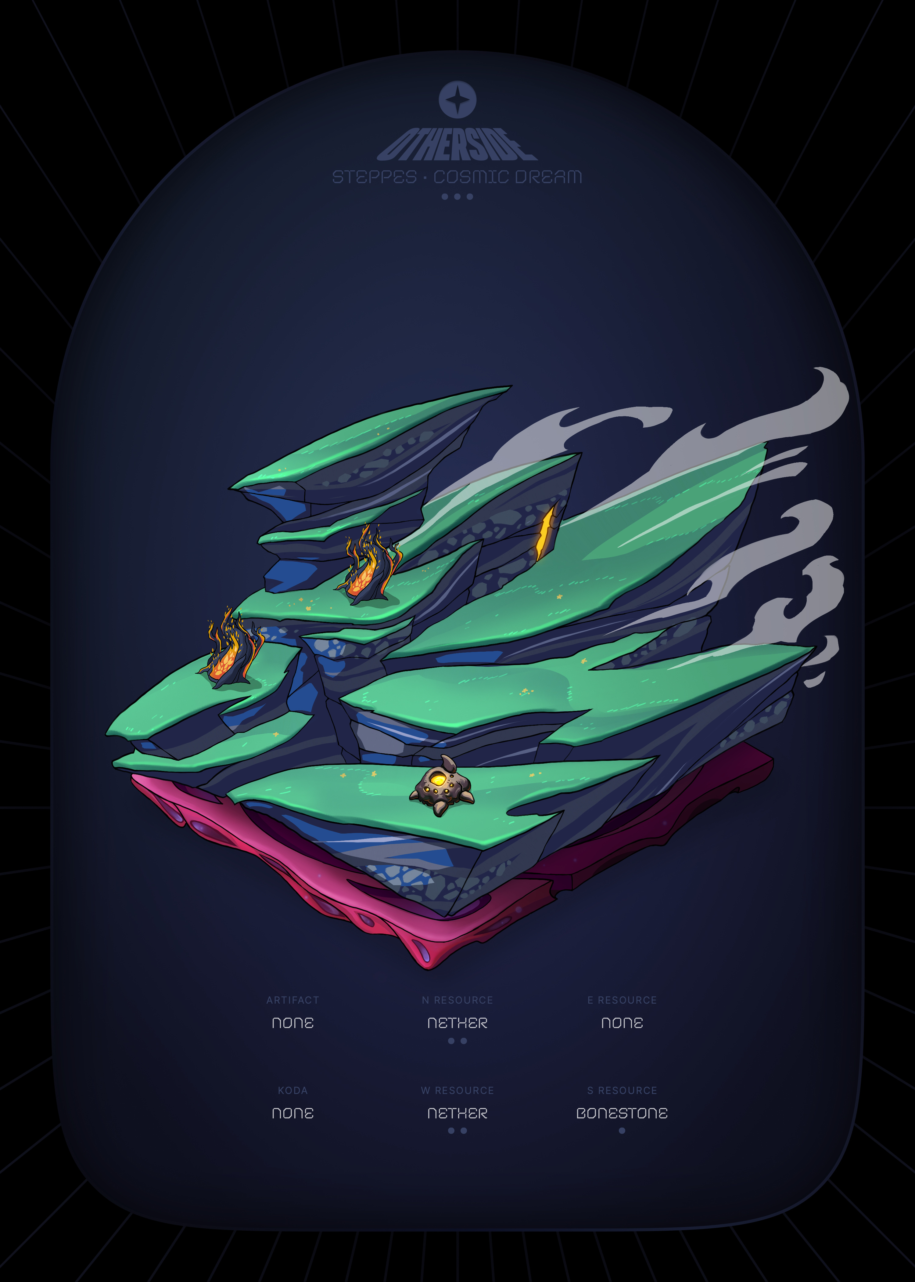 Otherdeed #98839 — Steppes