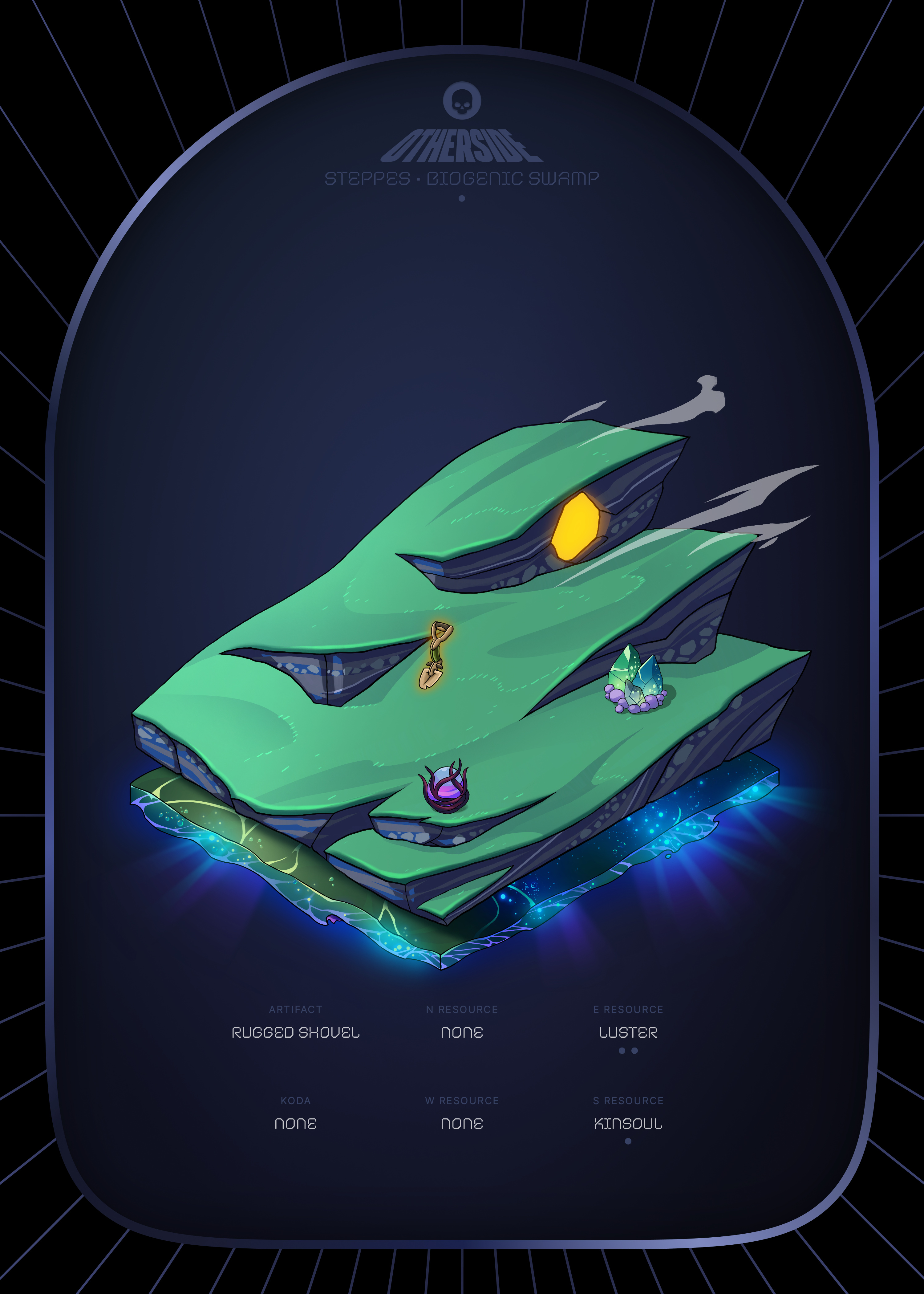 Otherdeed #4789 — Steppes