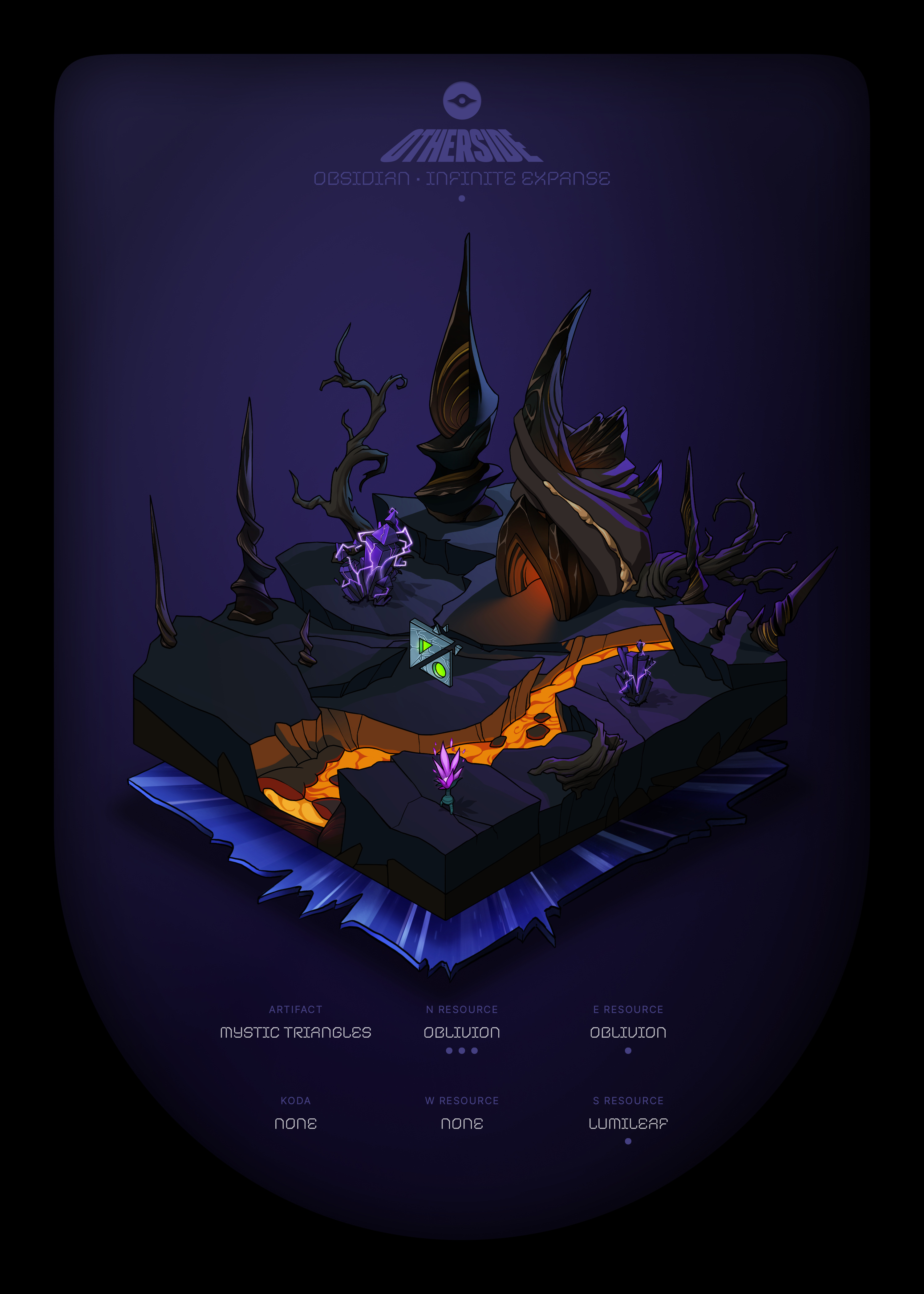 Otherdeed #47585 — Obsidian