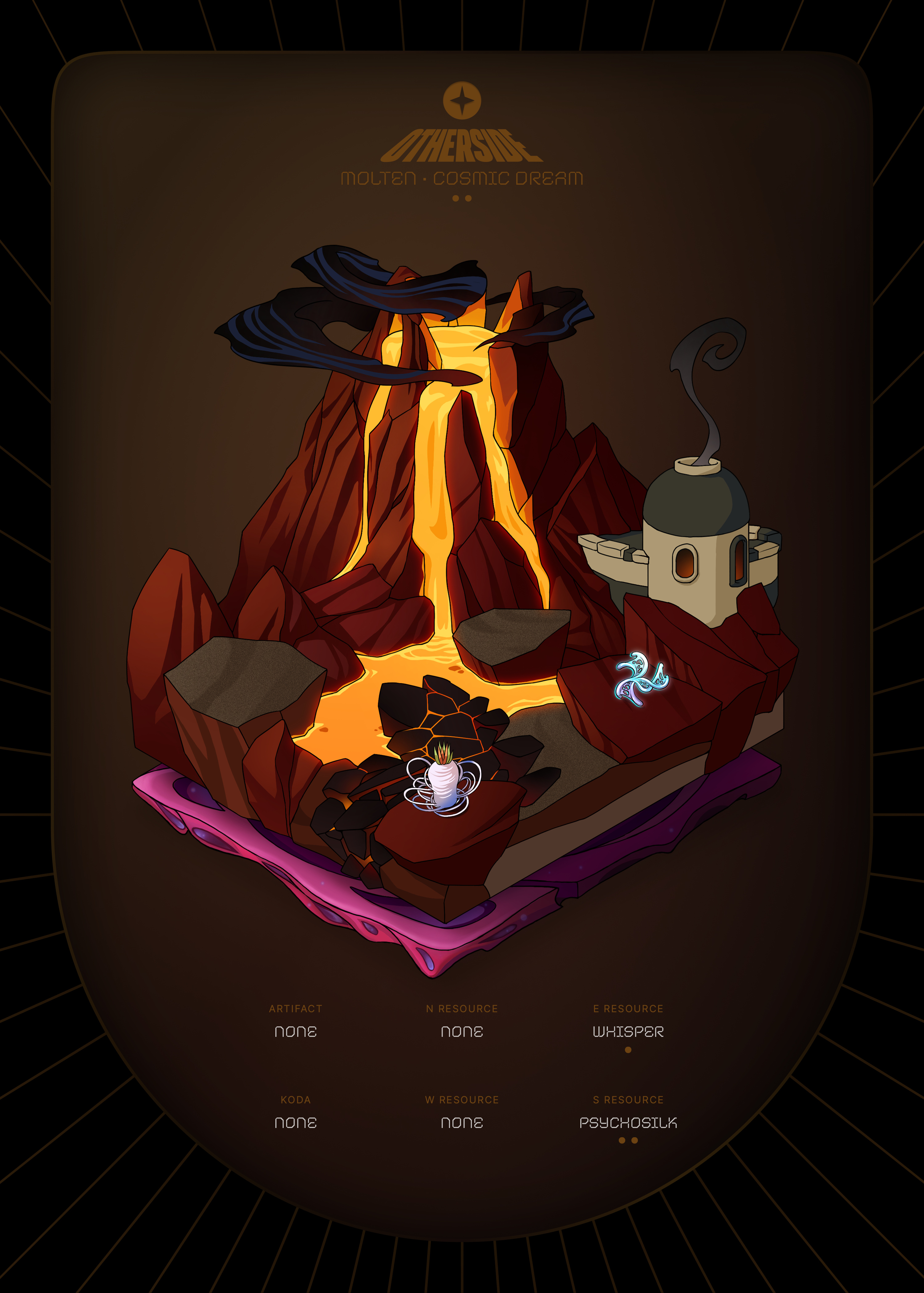 Otherdeed #37995 — Molten