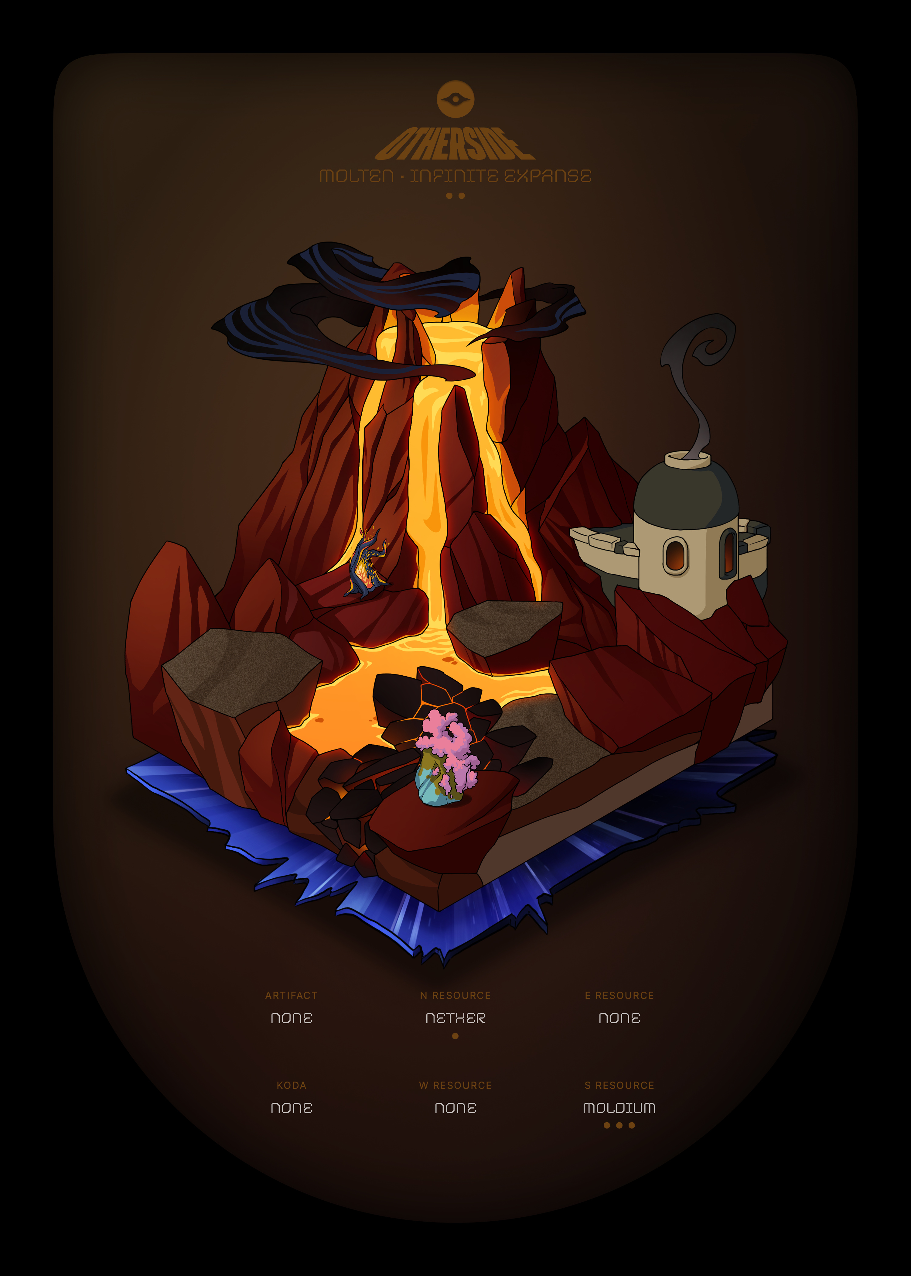 Otherdeed #58649 — Molten
