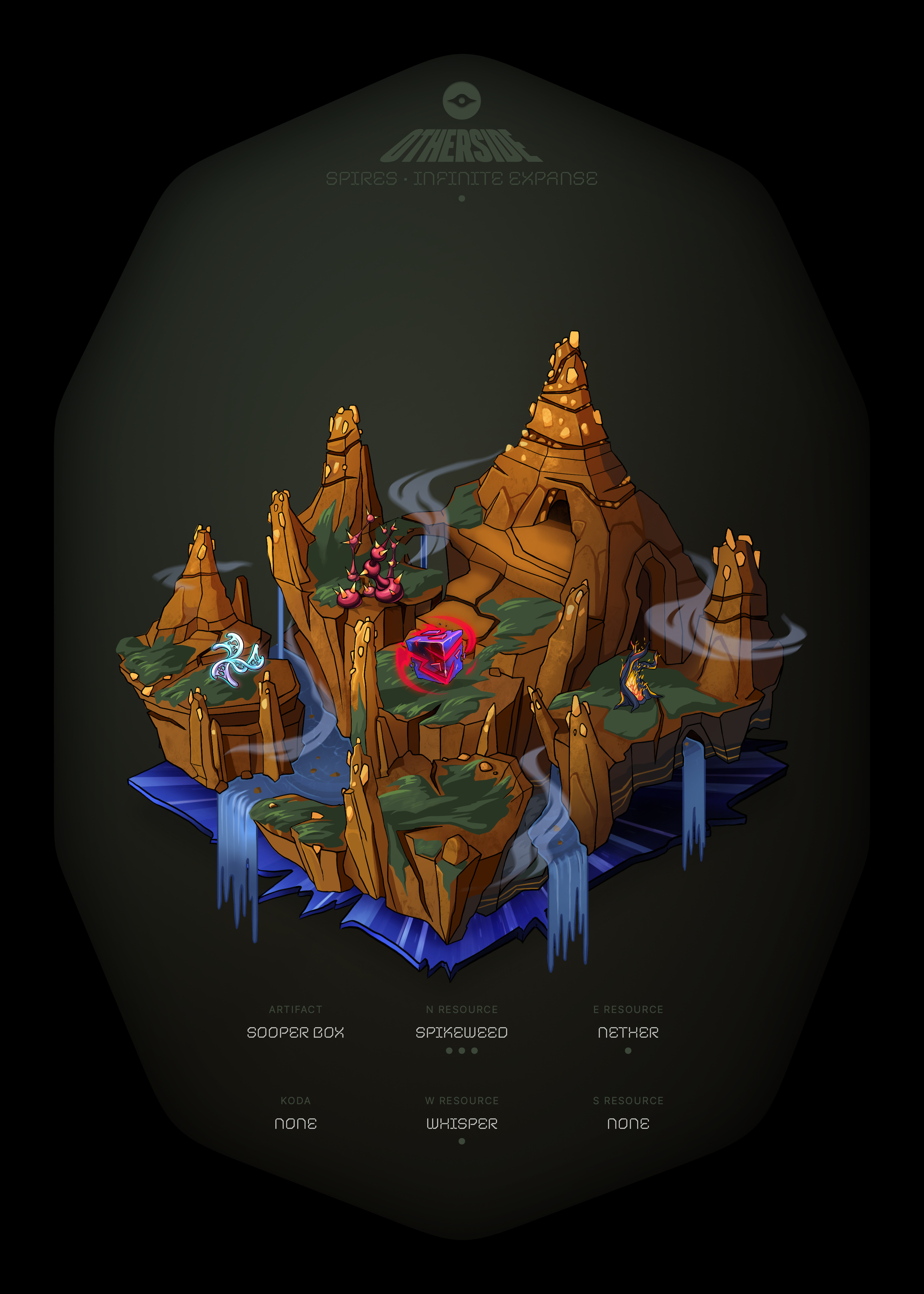Otherdeed #40222 — Spires