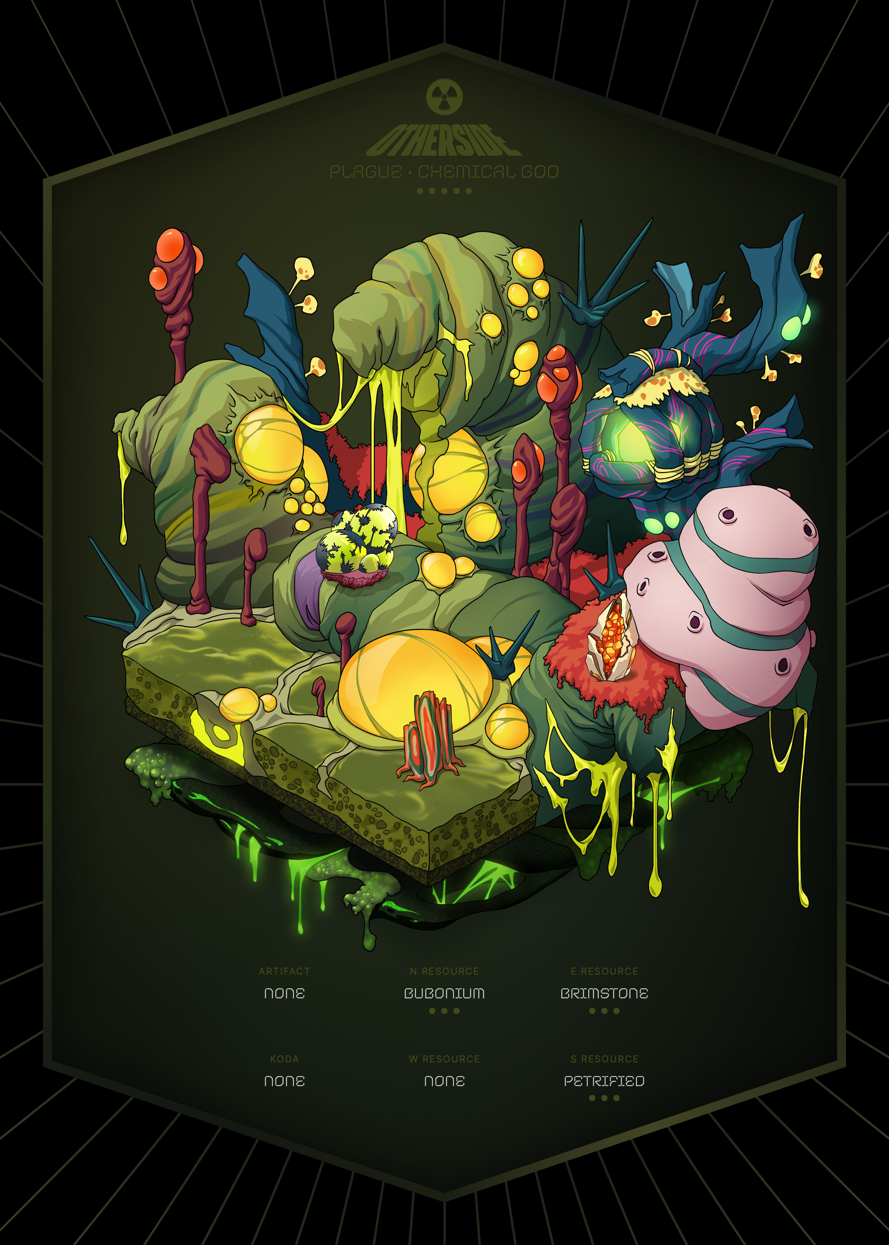 Otherdeed #16537 — Plague