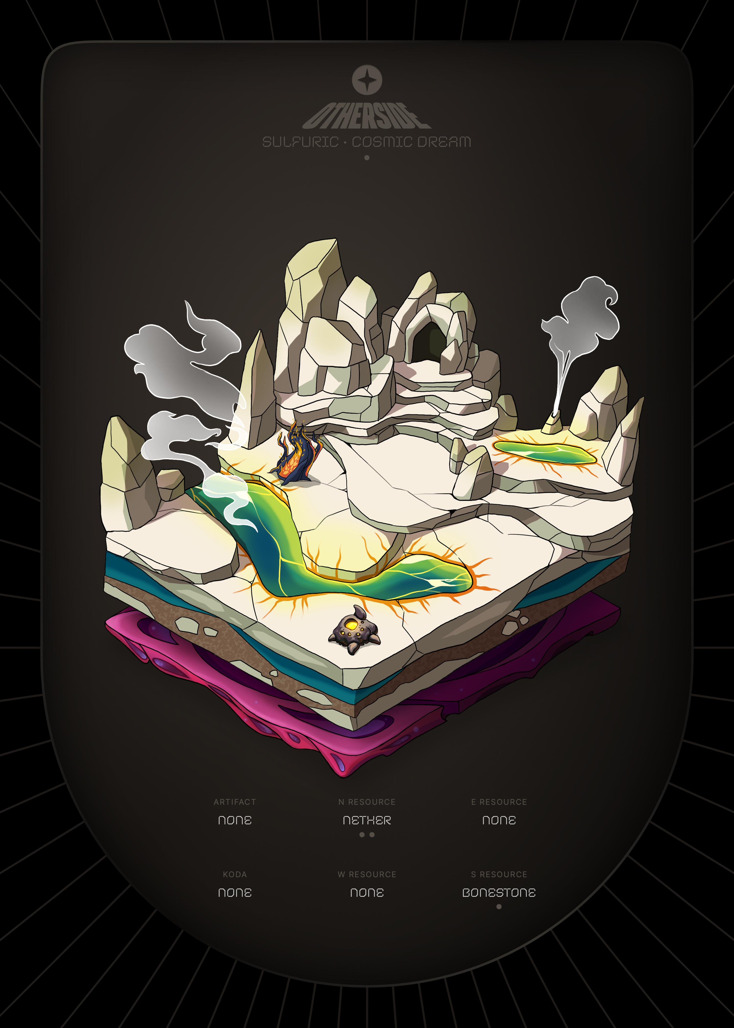Otherdeed #37215 — Sulfuric