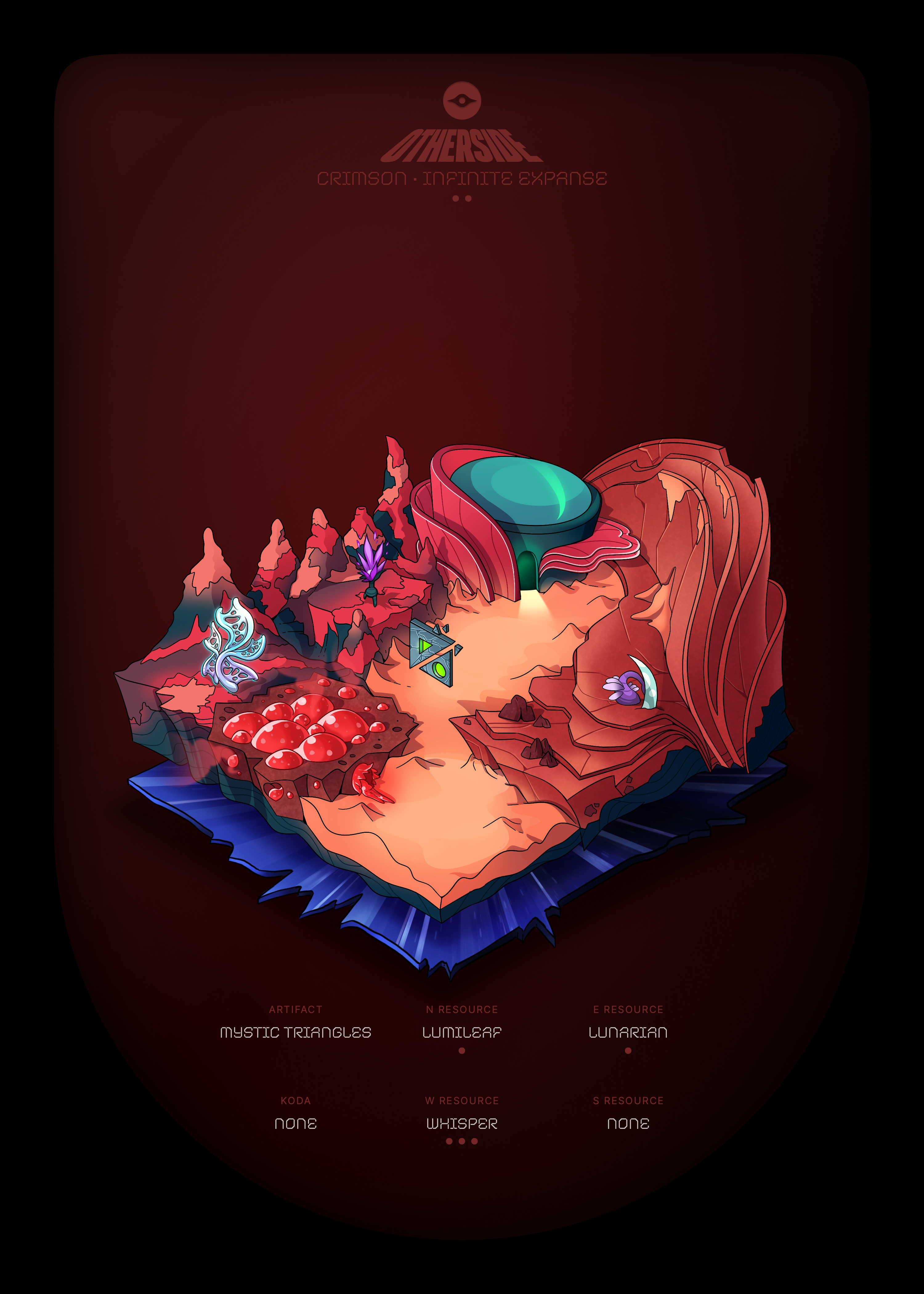 Otherdeed #53818 — Crimson