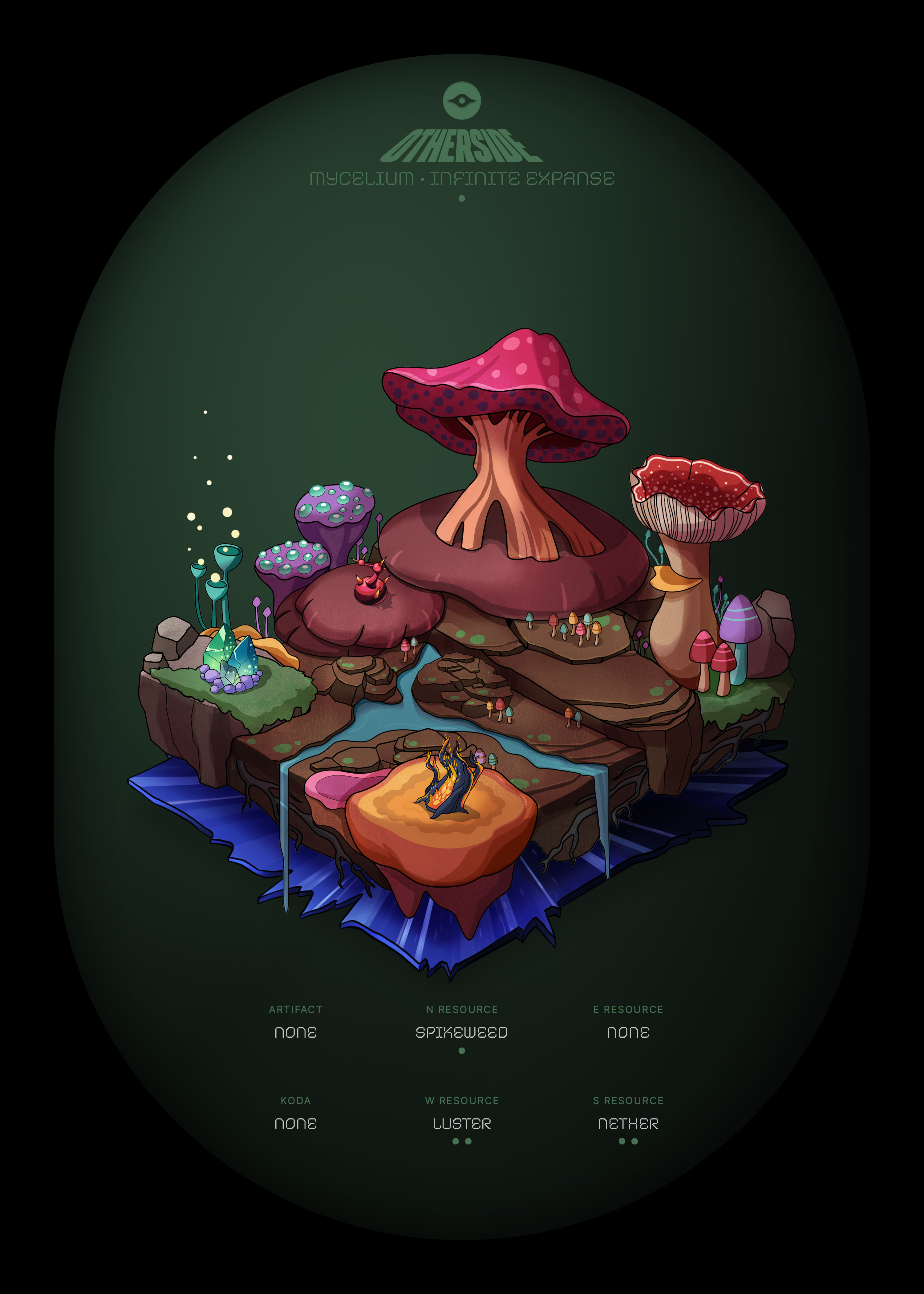 Otherdeed #52703 — Mycelium