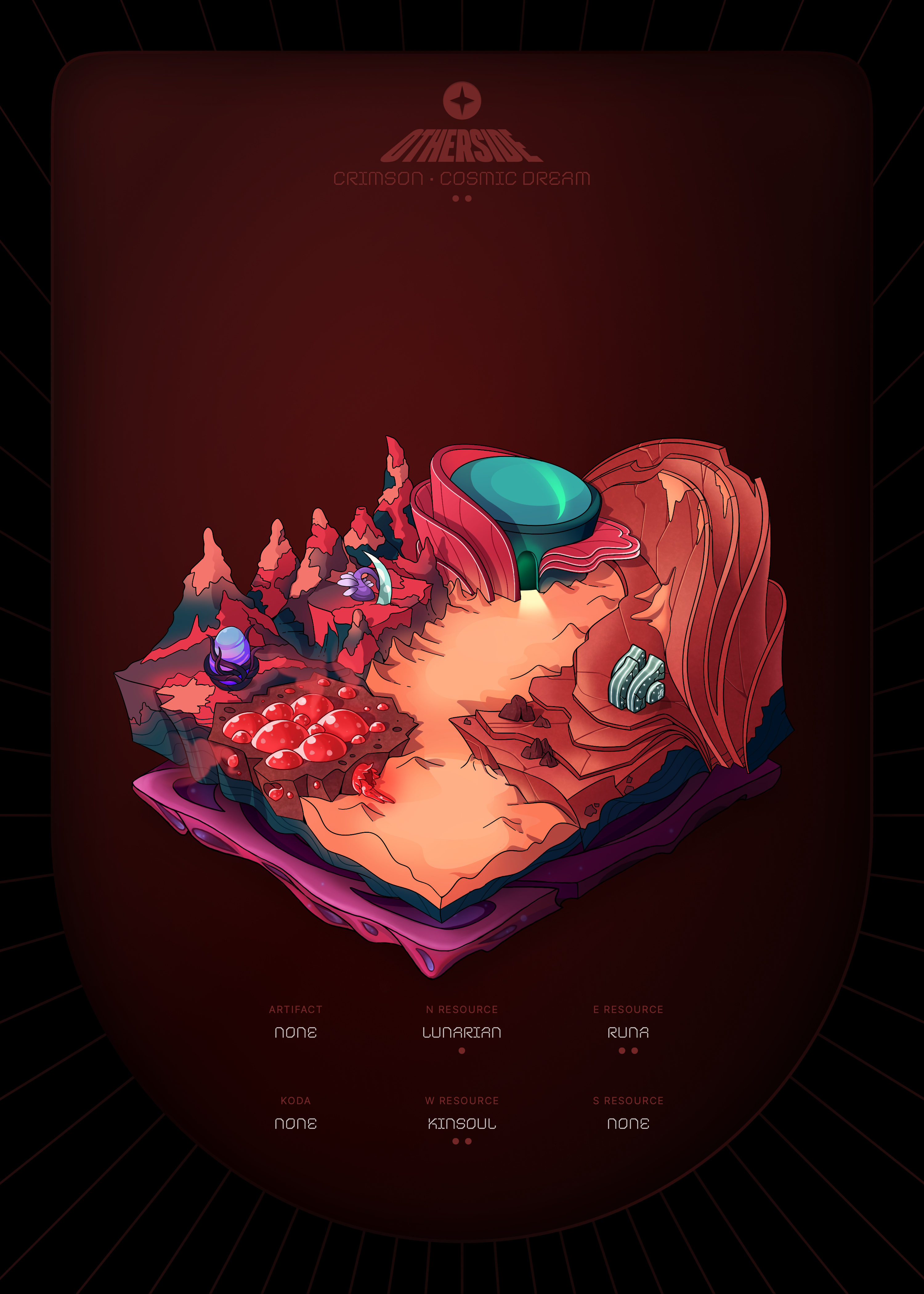 Otherdeed #35155 — Crimson