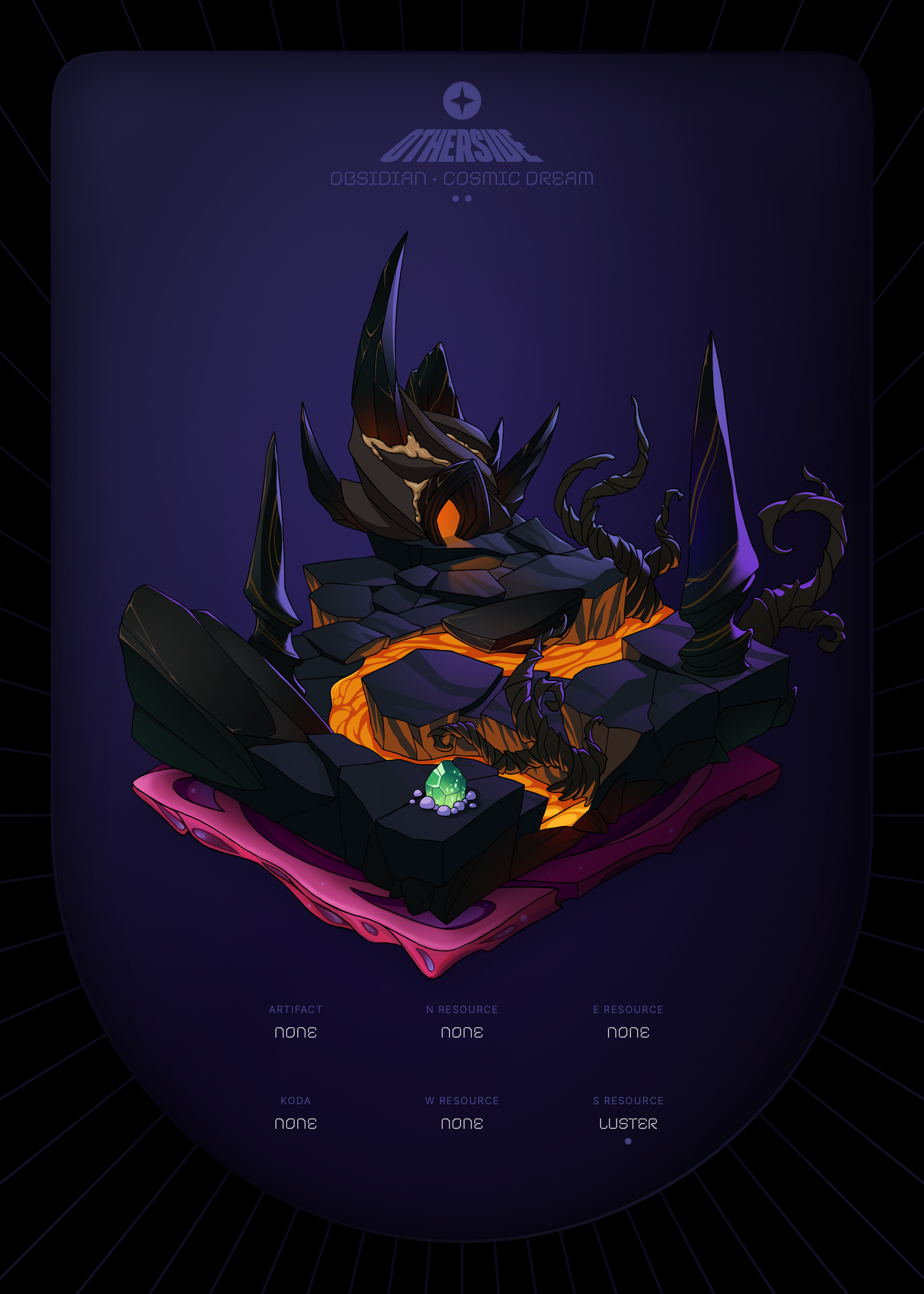 Otherdeed #95136 — Obsidian