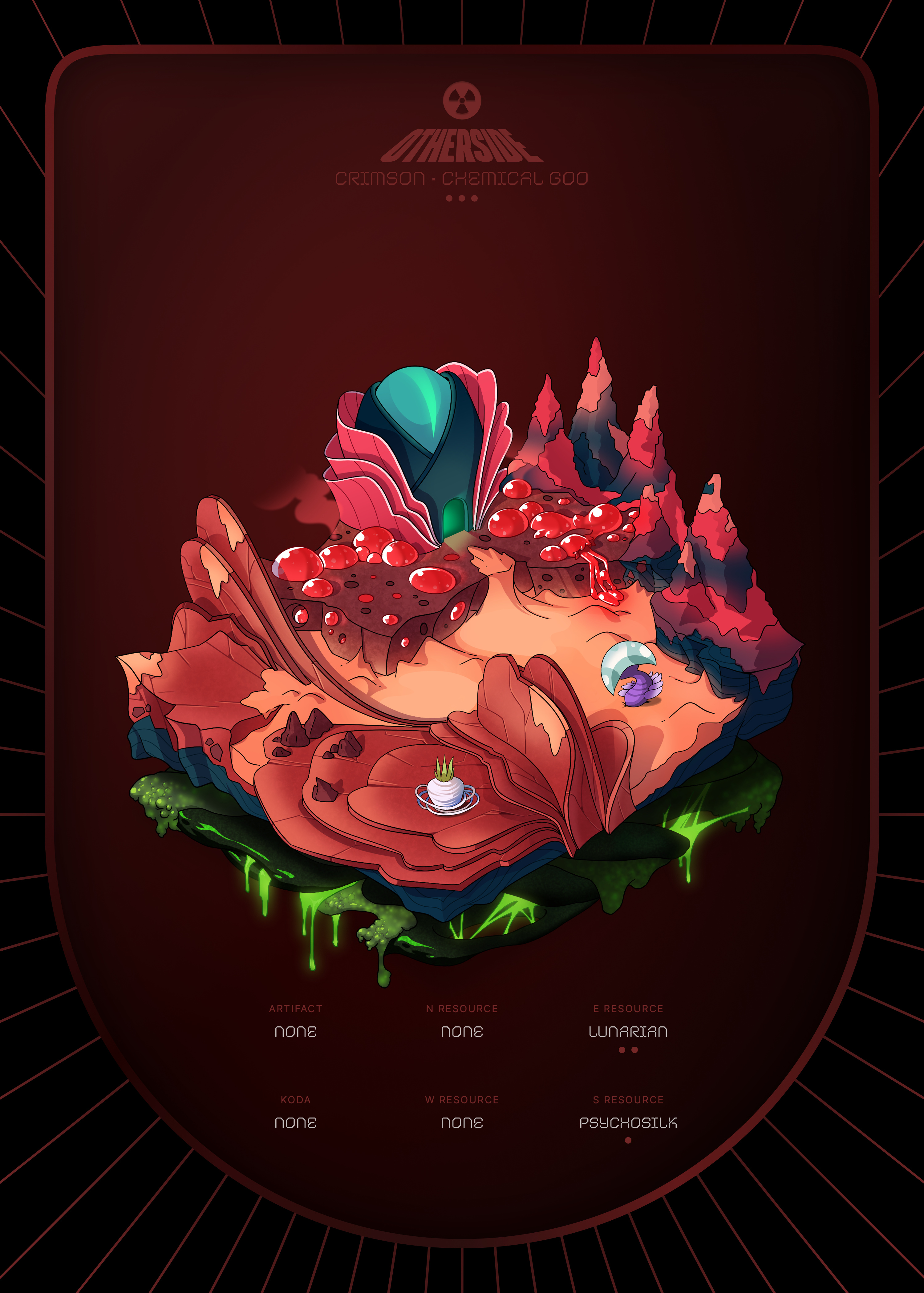 Otherdeed #20394 — Crimson