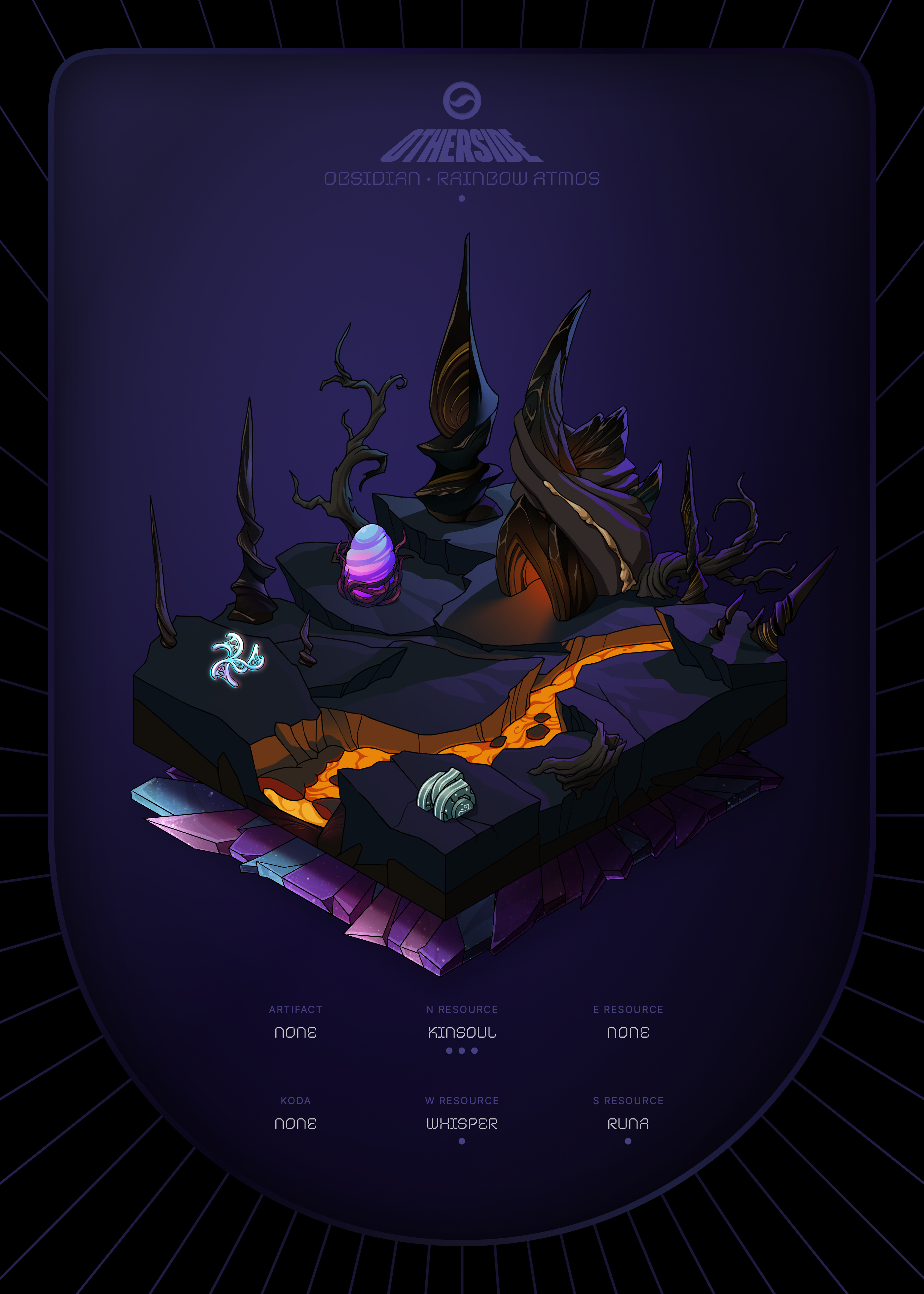 Otherdeed #71672 — Obsidian