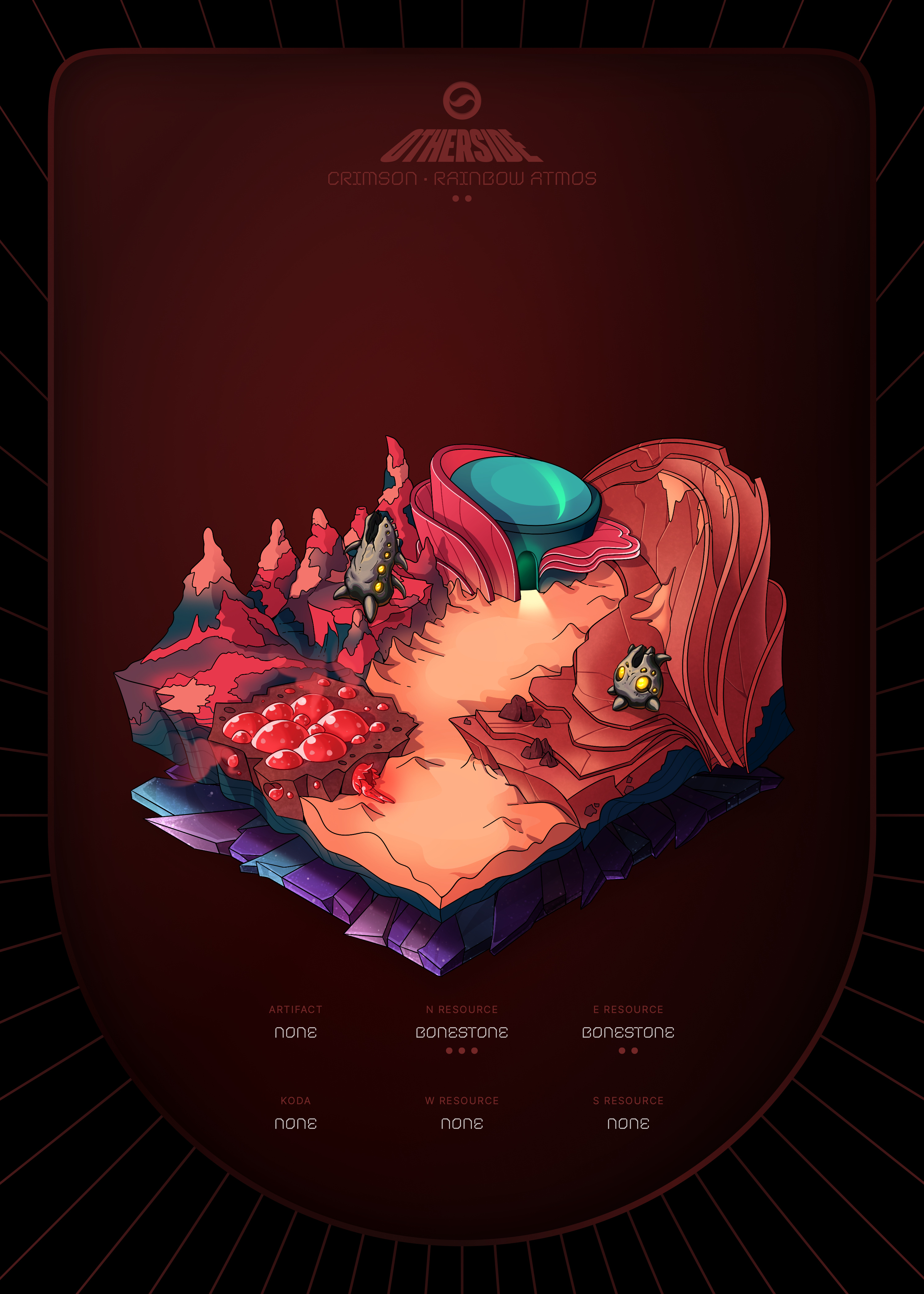 Otherdeed #67255 — Crimson