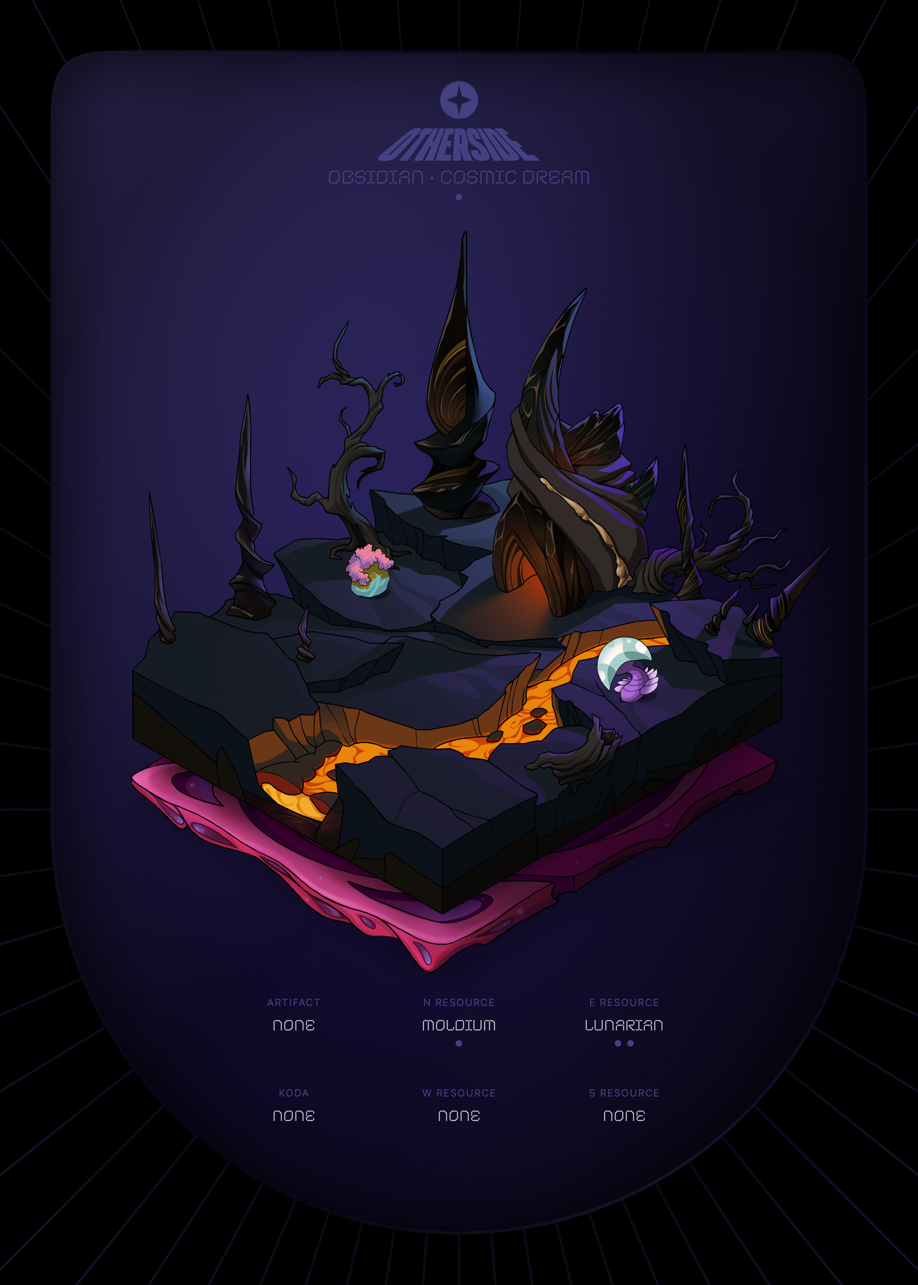 Otherdeed #33368 — Obsidian