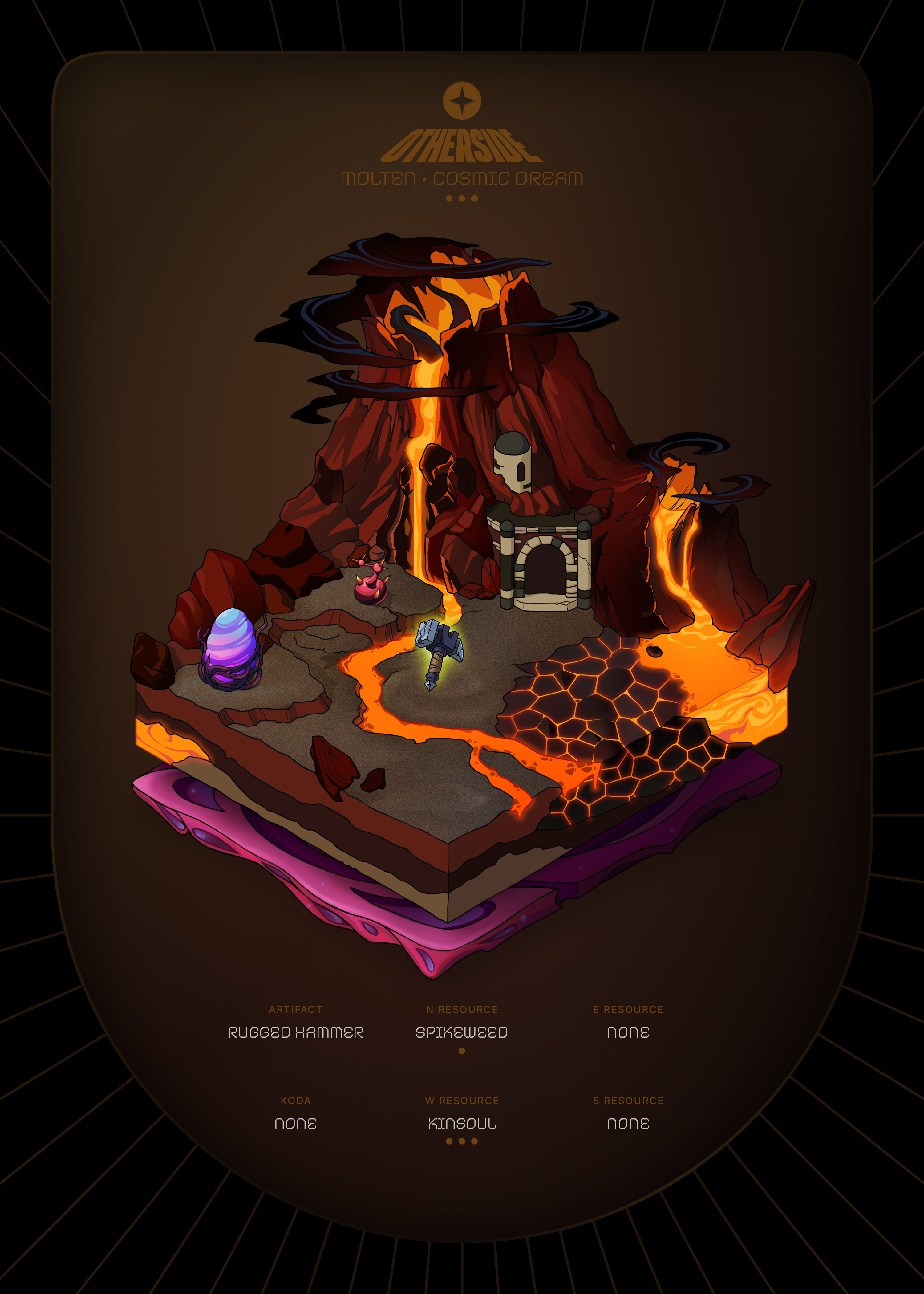 Otherdeed #36204 — Molten