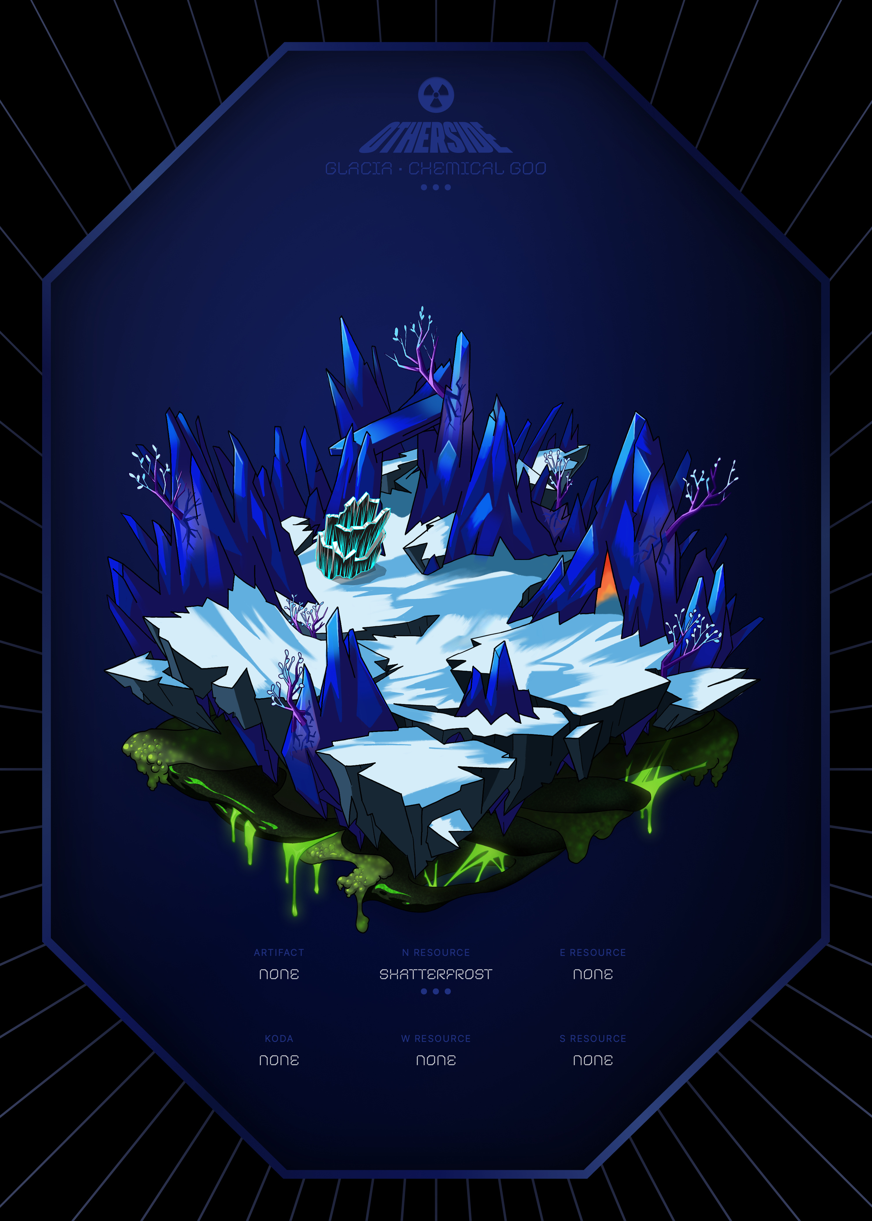 Otherdeed #10300 — Glacia
