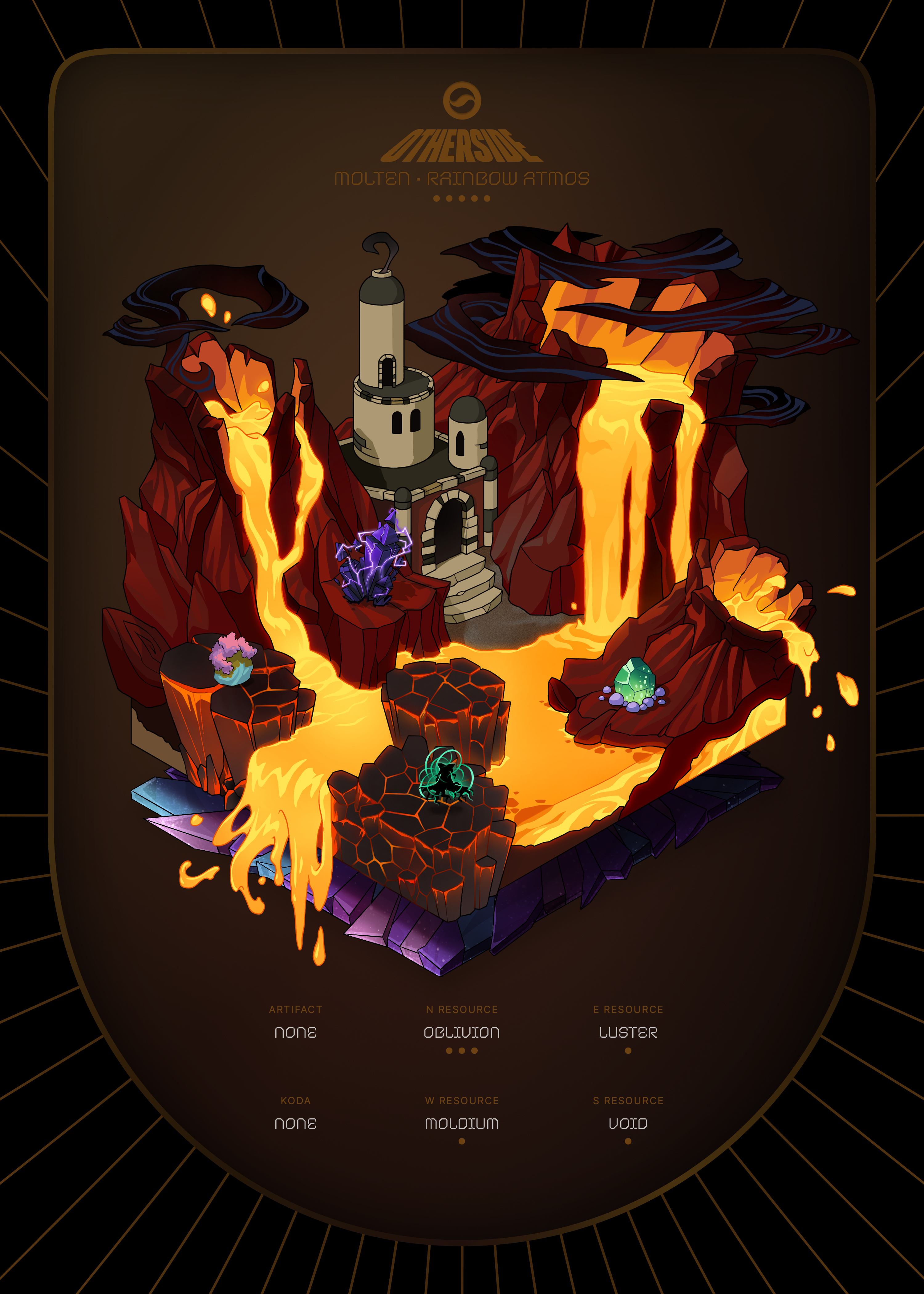 Otherdeed #72220 — Molten