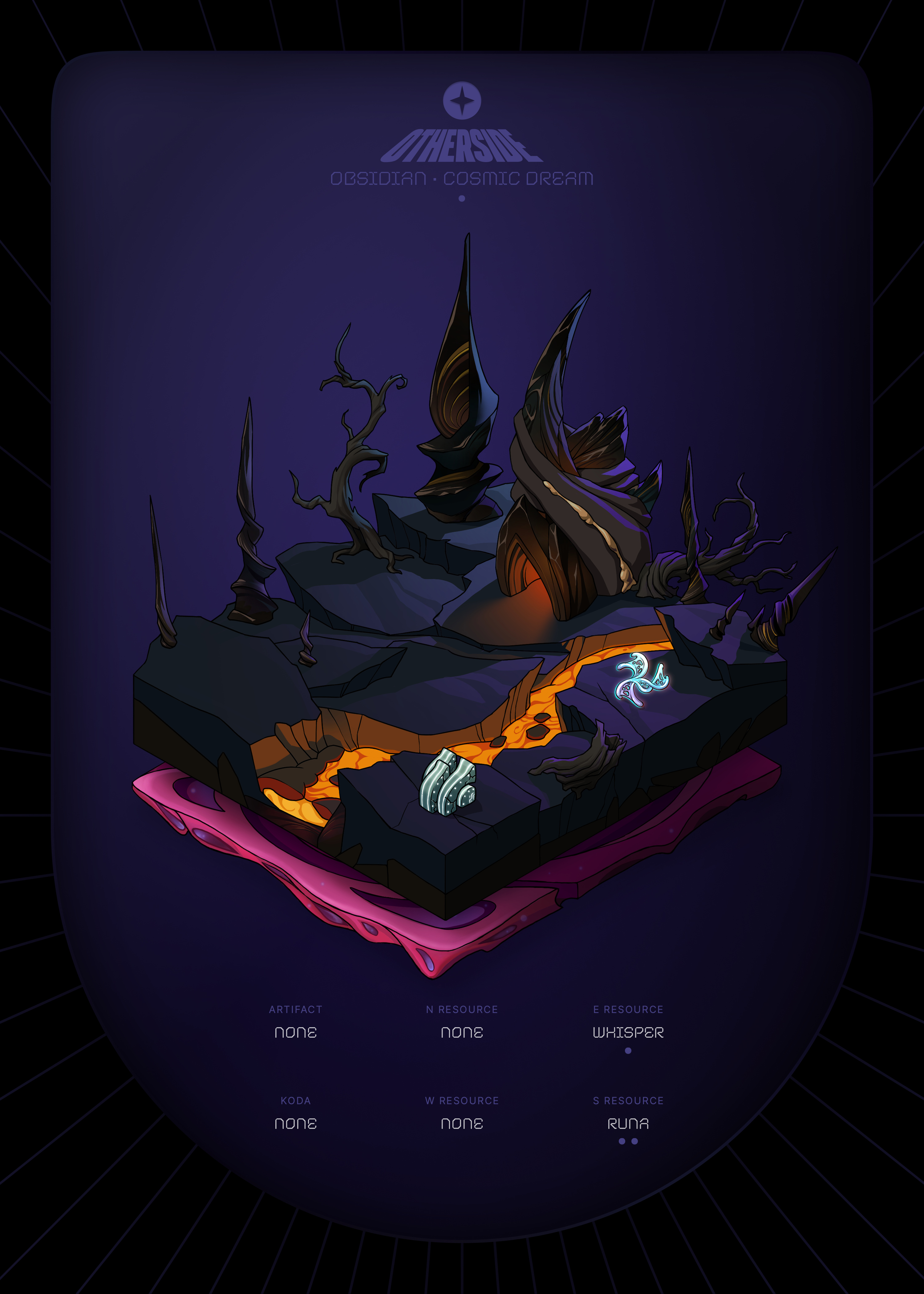 Otherdeed #93069 — Obsidian