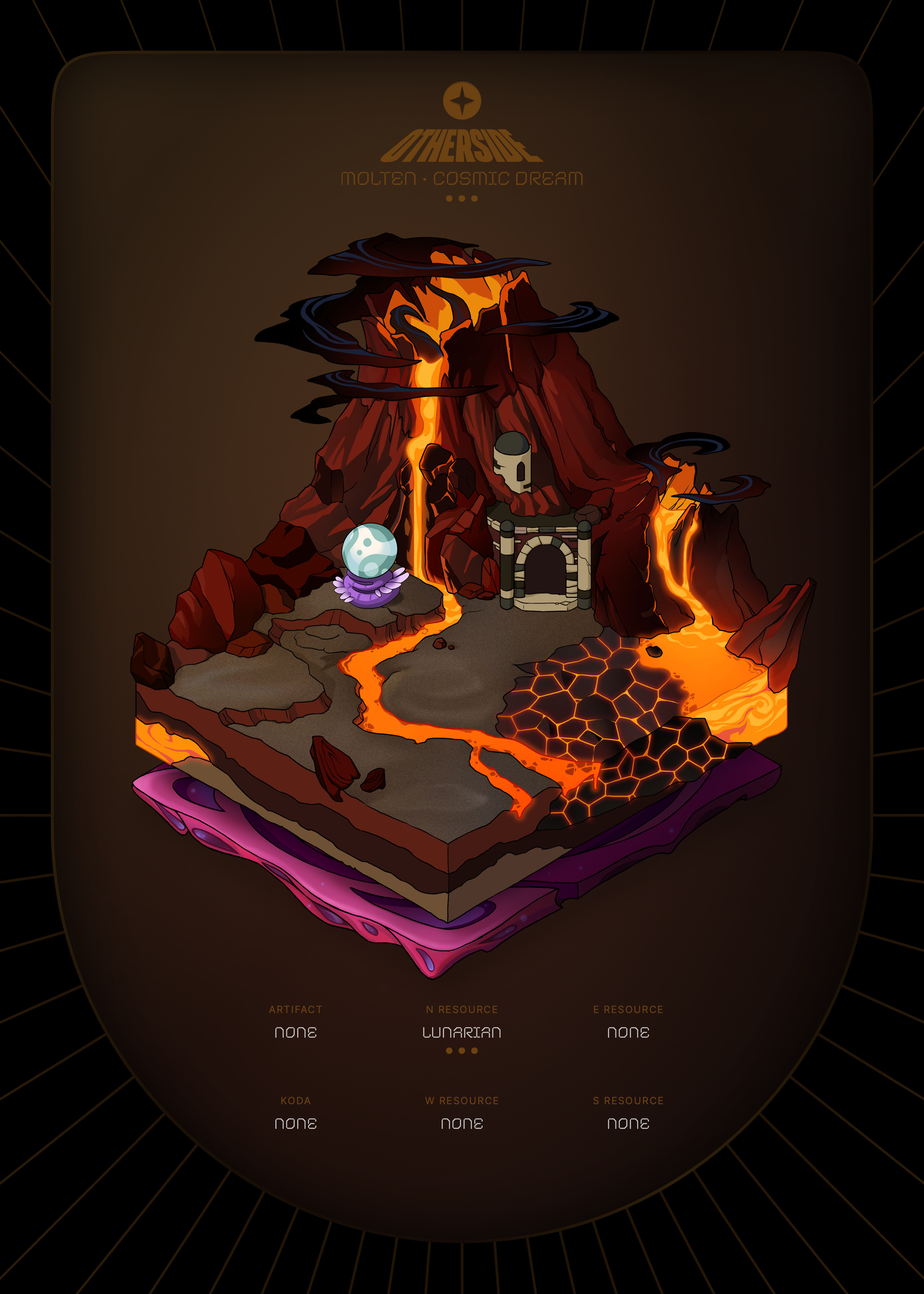 Otherdeed #30733 — Molten