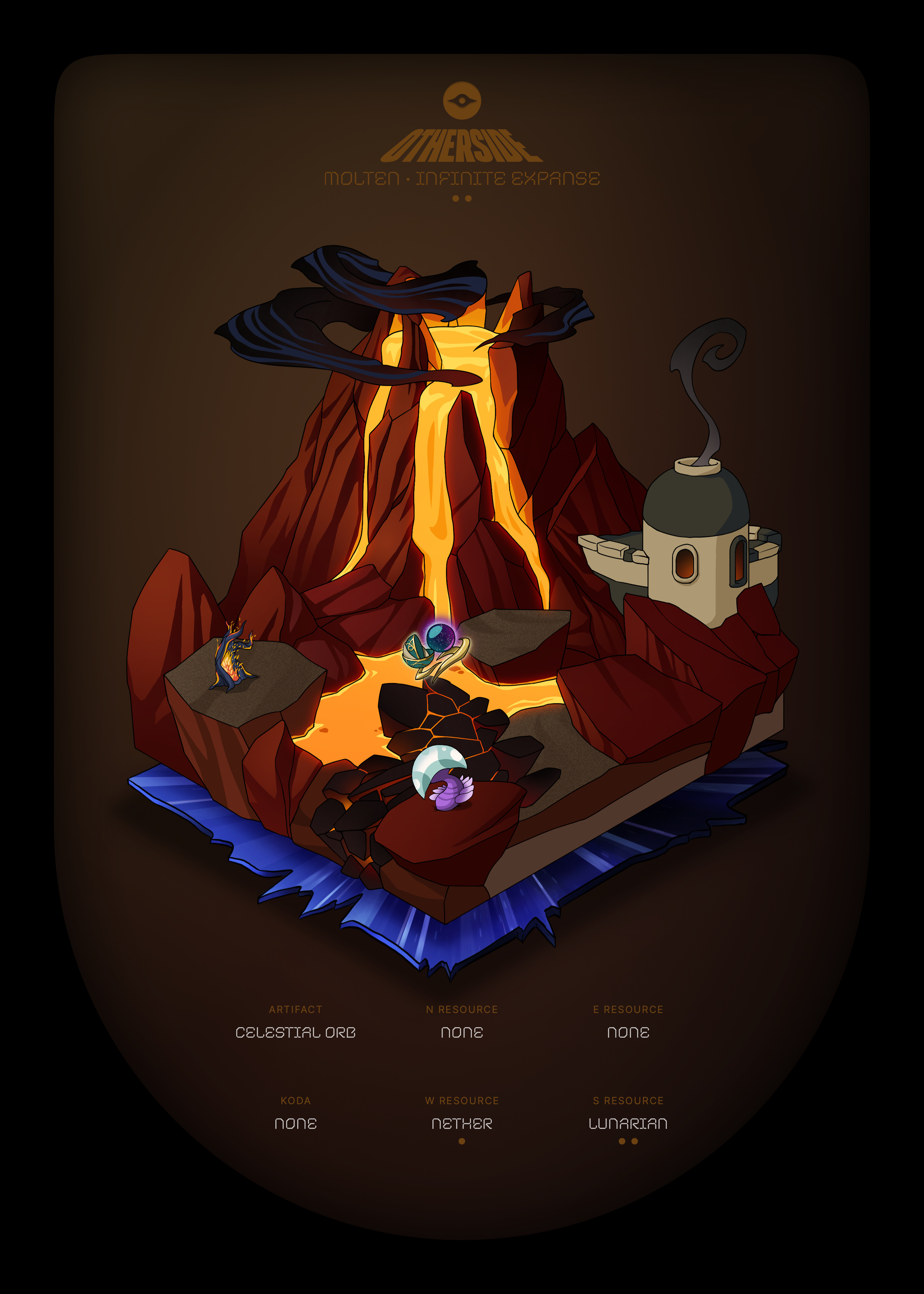 Otherdeed #43213 — Molten