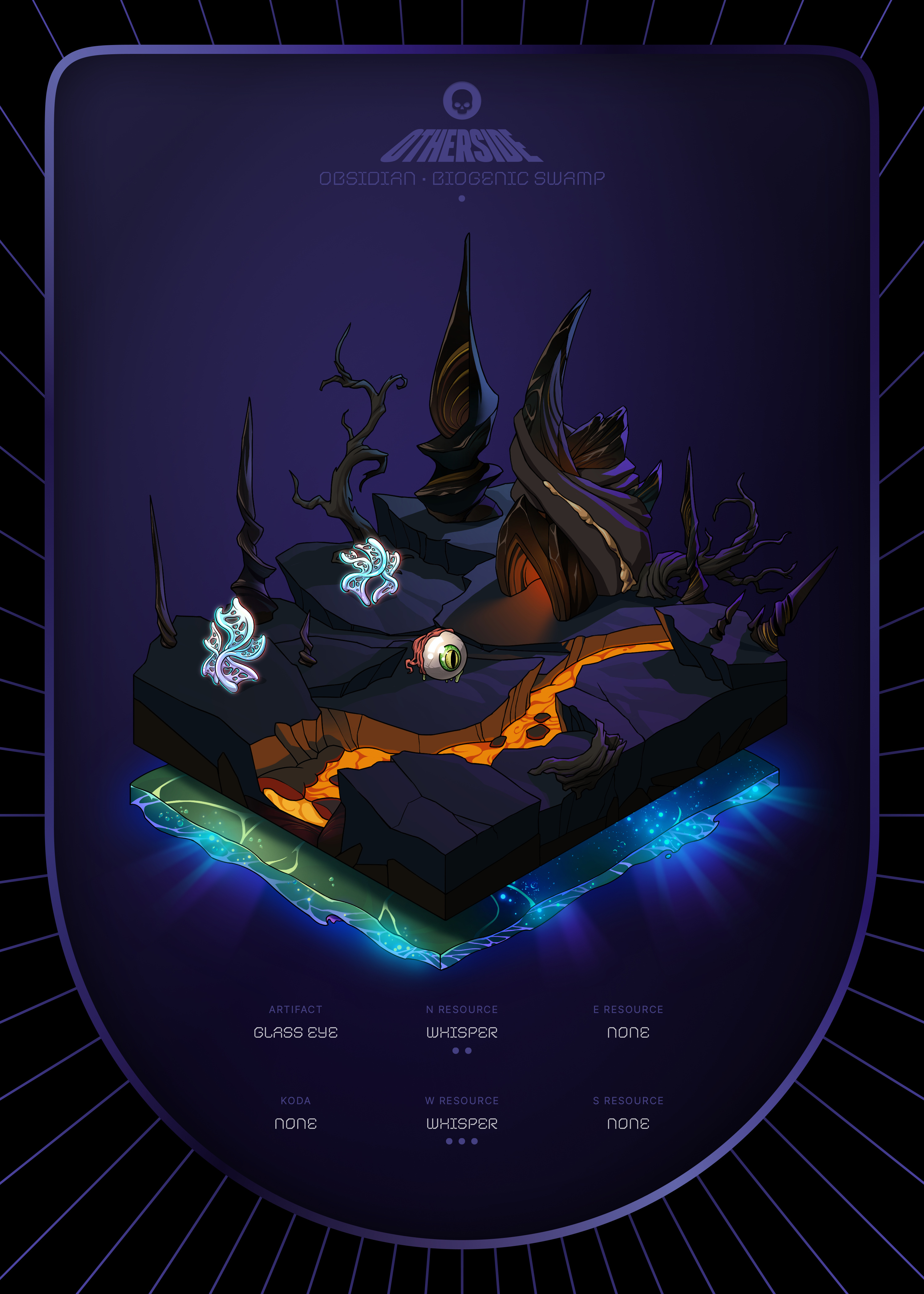 Otherdeed #950 — Obsidian