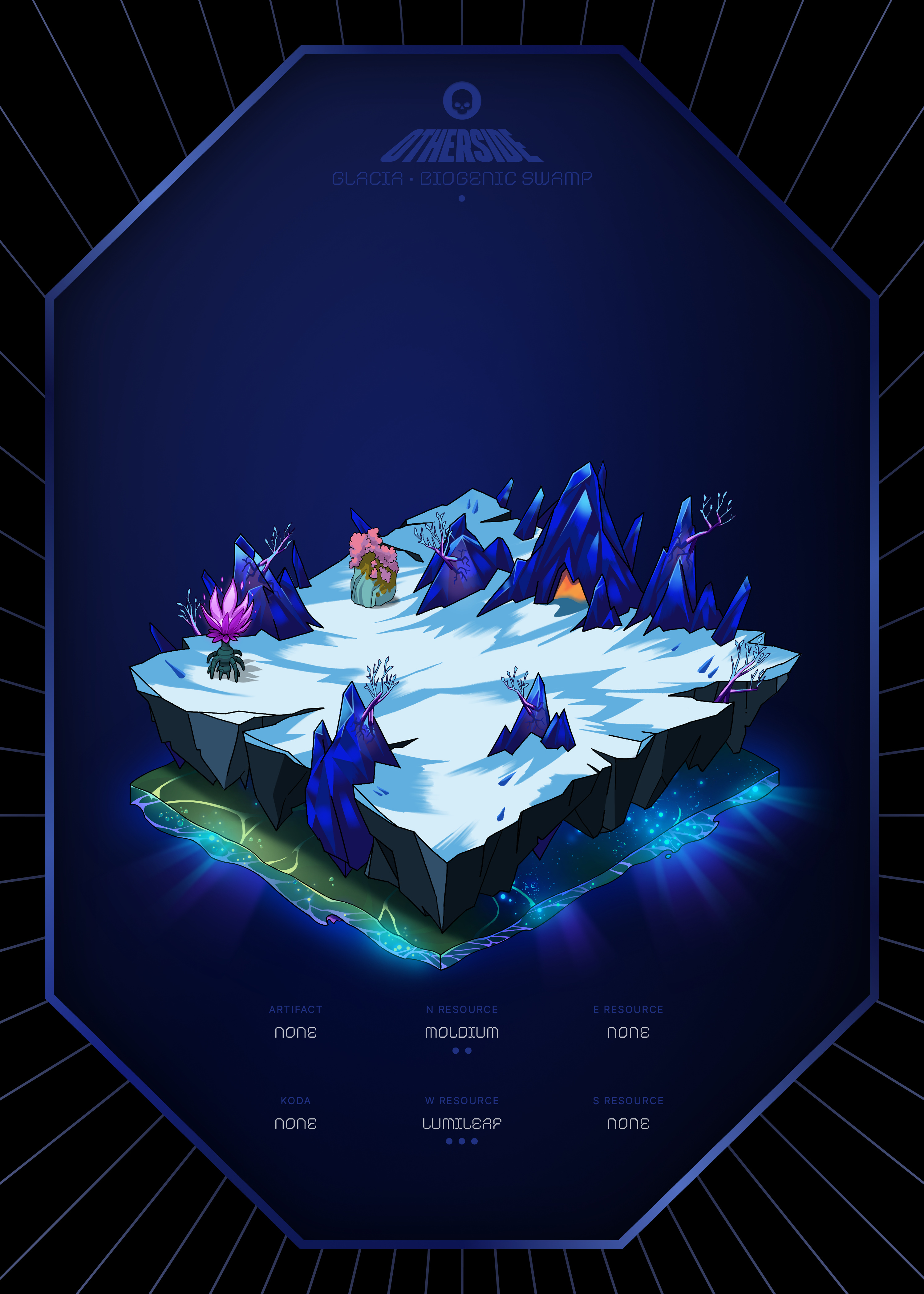 Otherdeed #8501 — Glacia