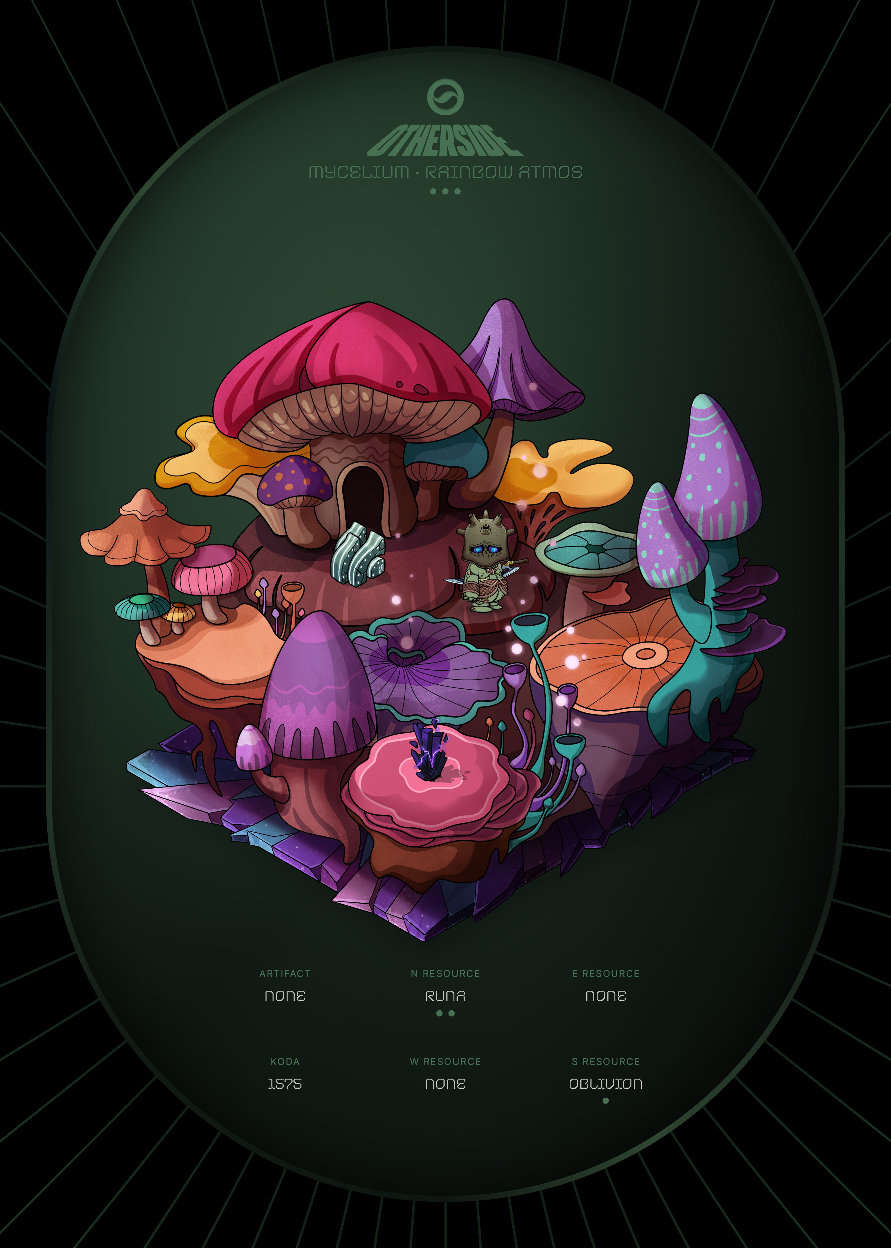 Otherdeed #86099 — Mycelium