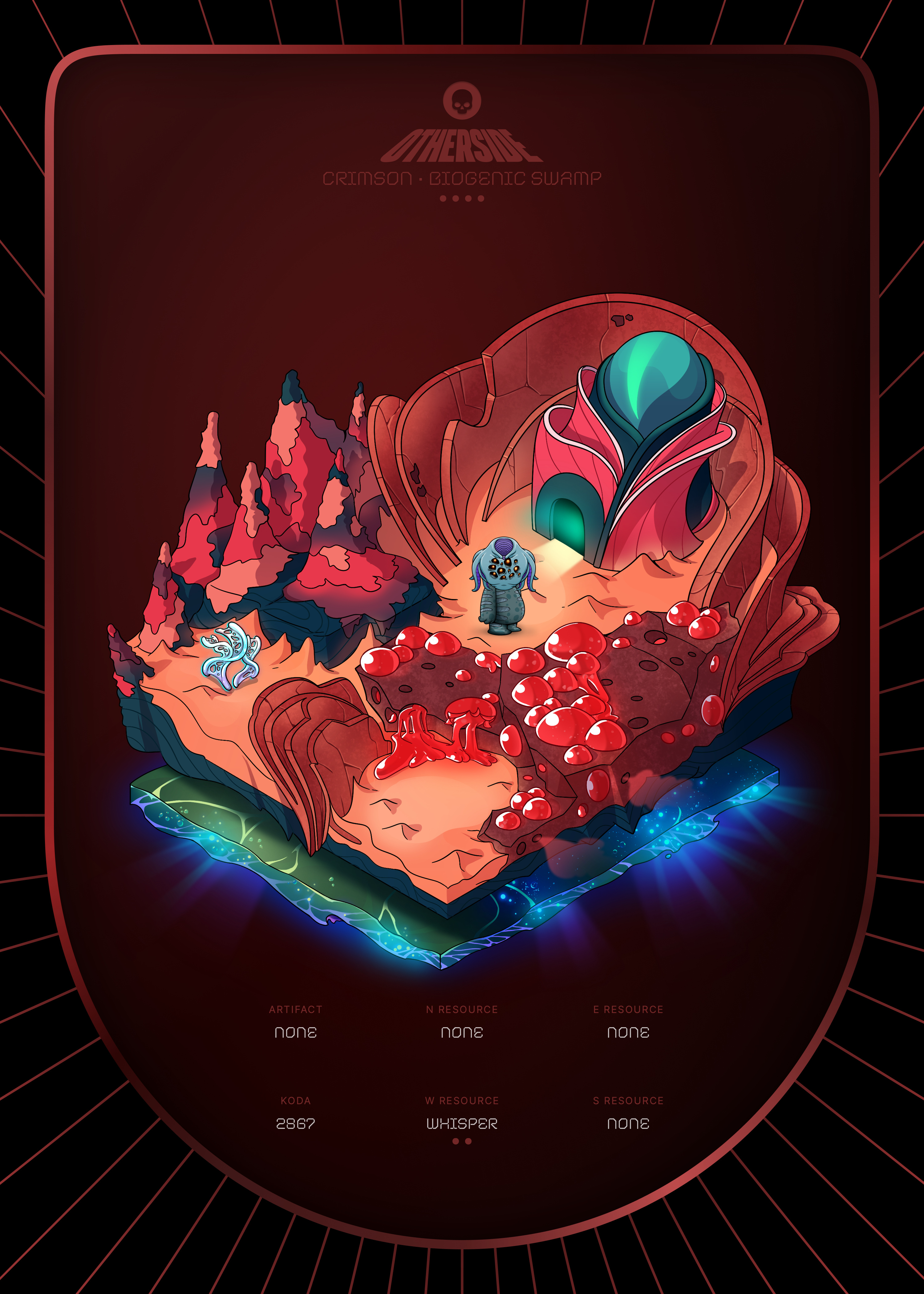 Otherdeed #549 — Crimson
