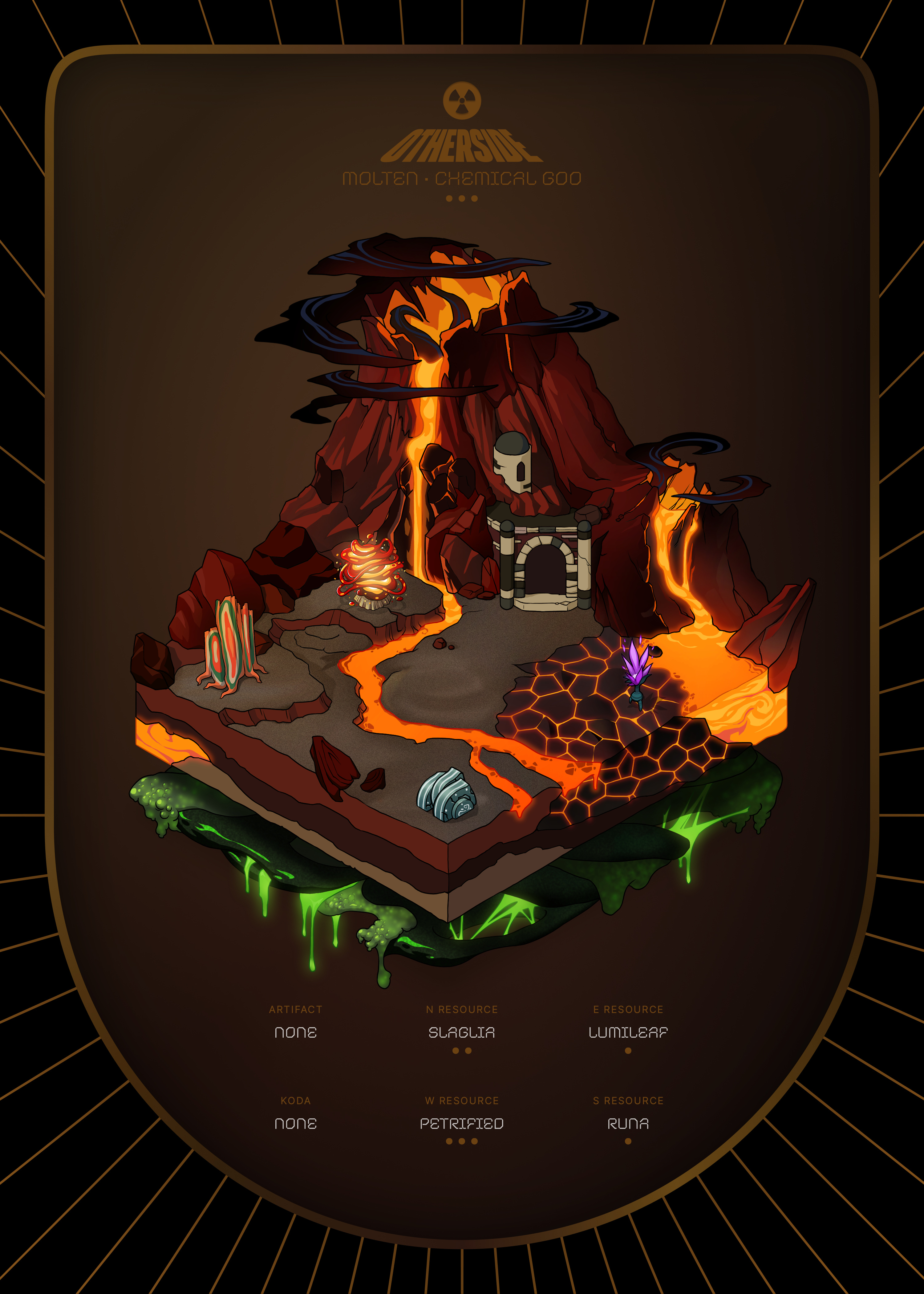 Otherdeed #28290 — Molten