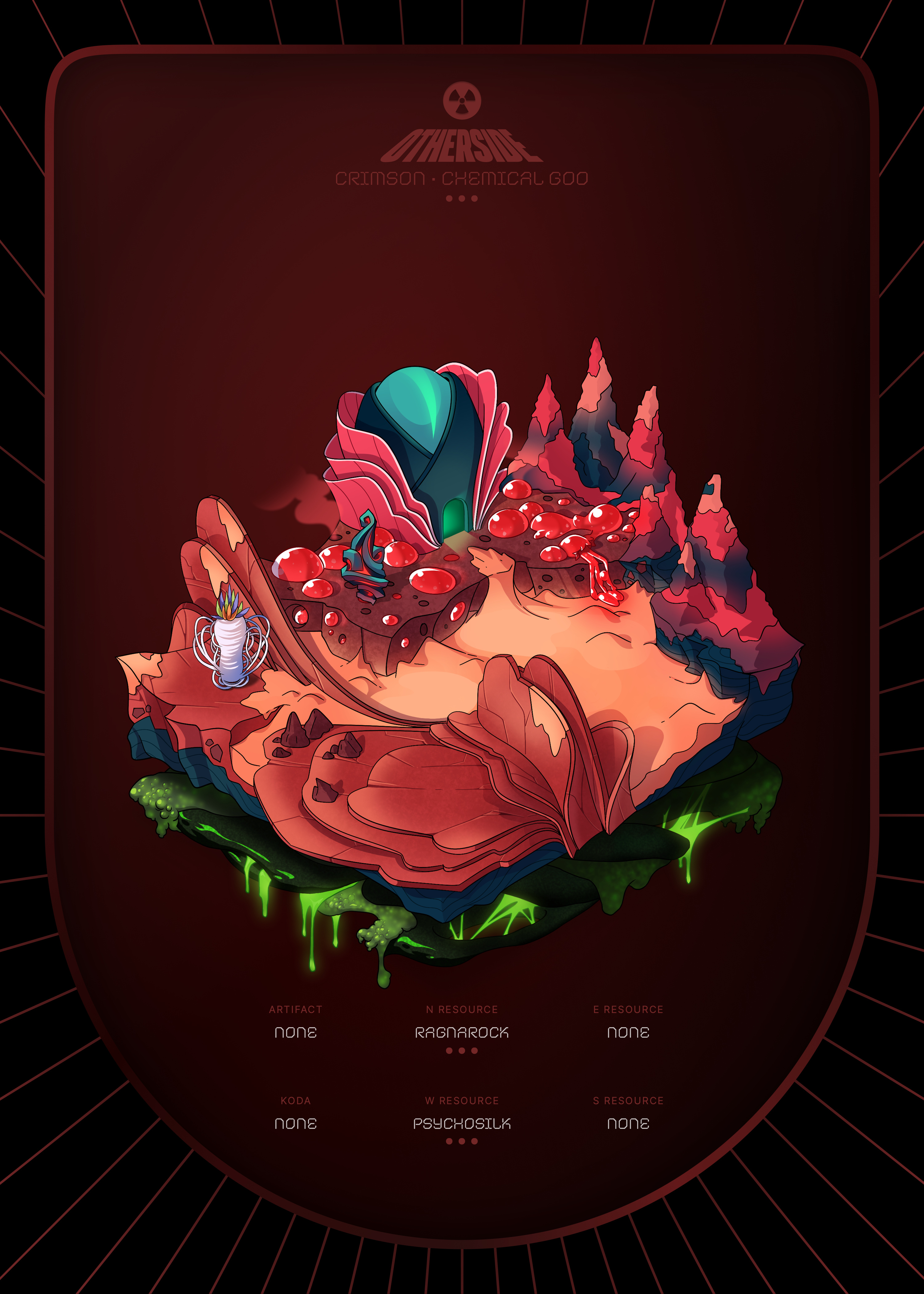 Otherdeed #22007 — Crimson