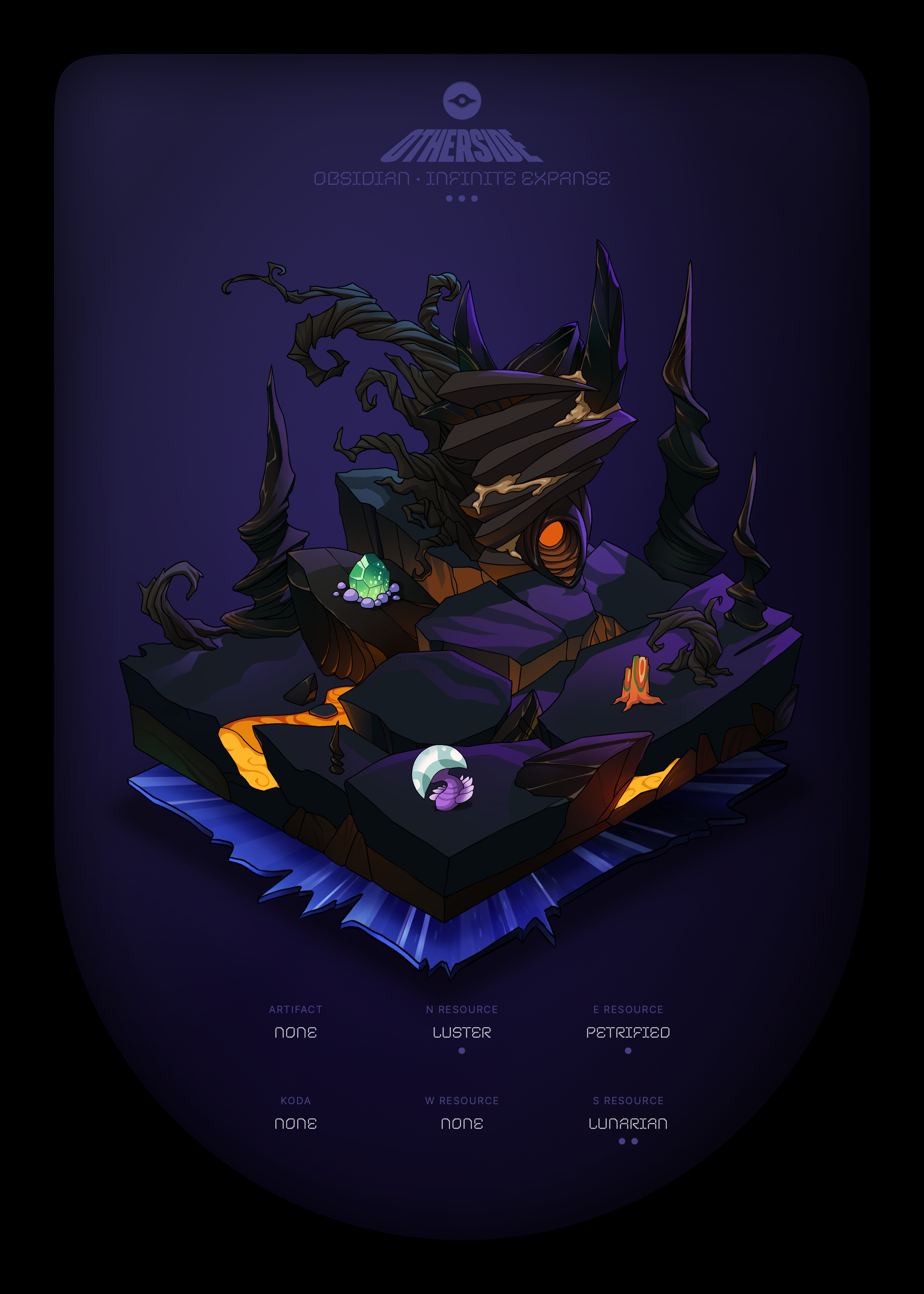 Otherdeed #61584 — Obsidian