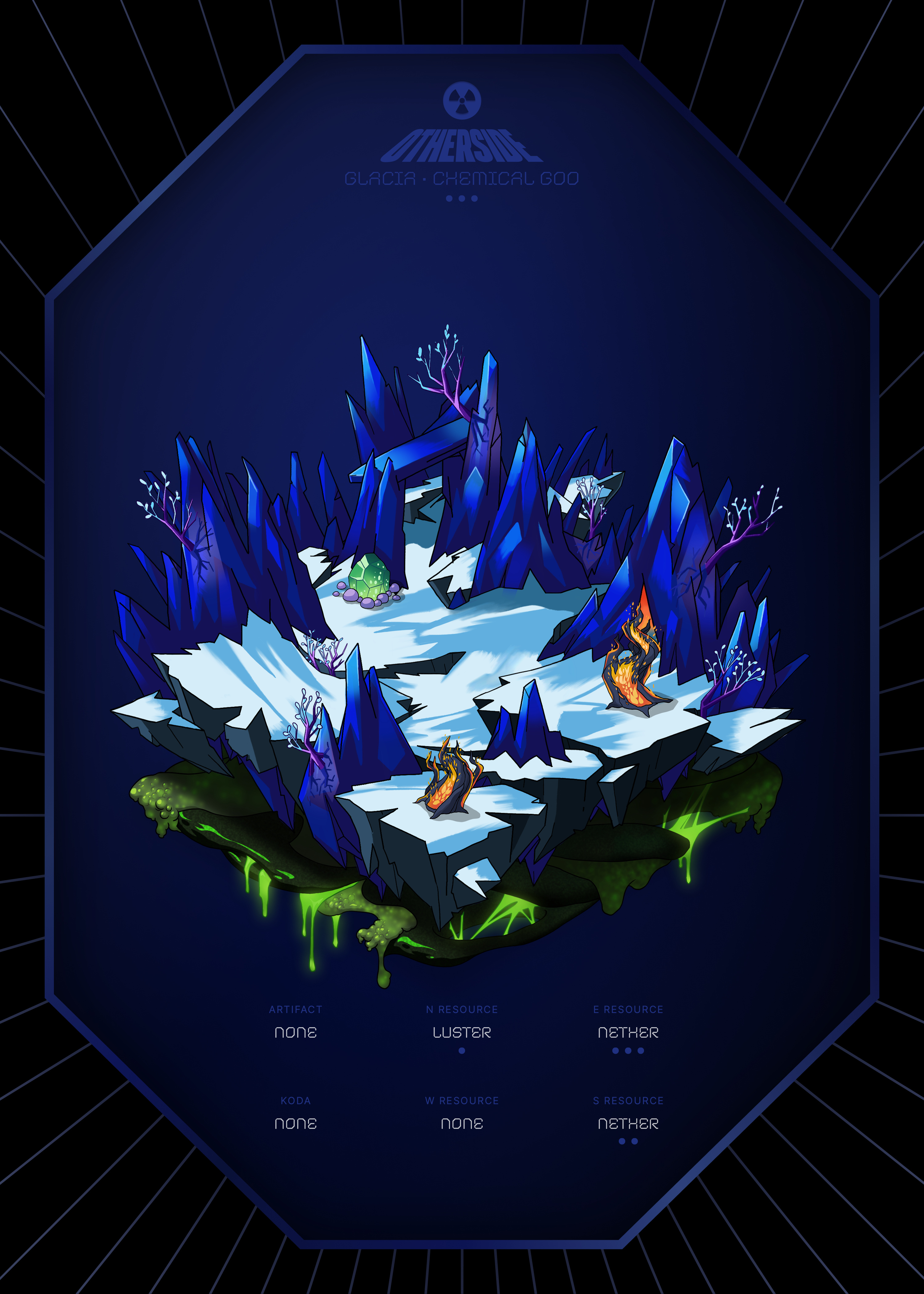 Otherdeed #18429 — Glacia