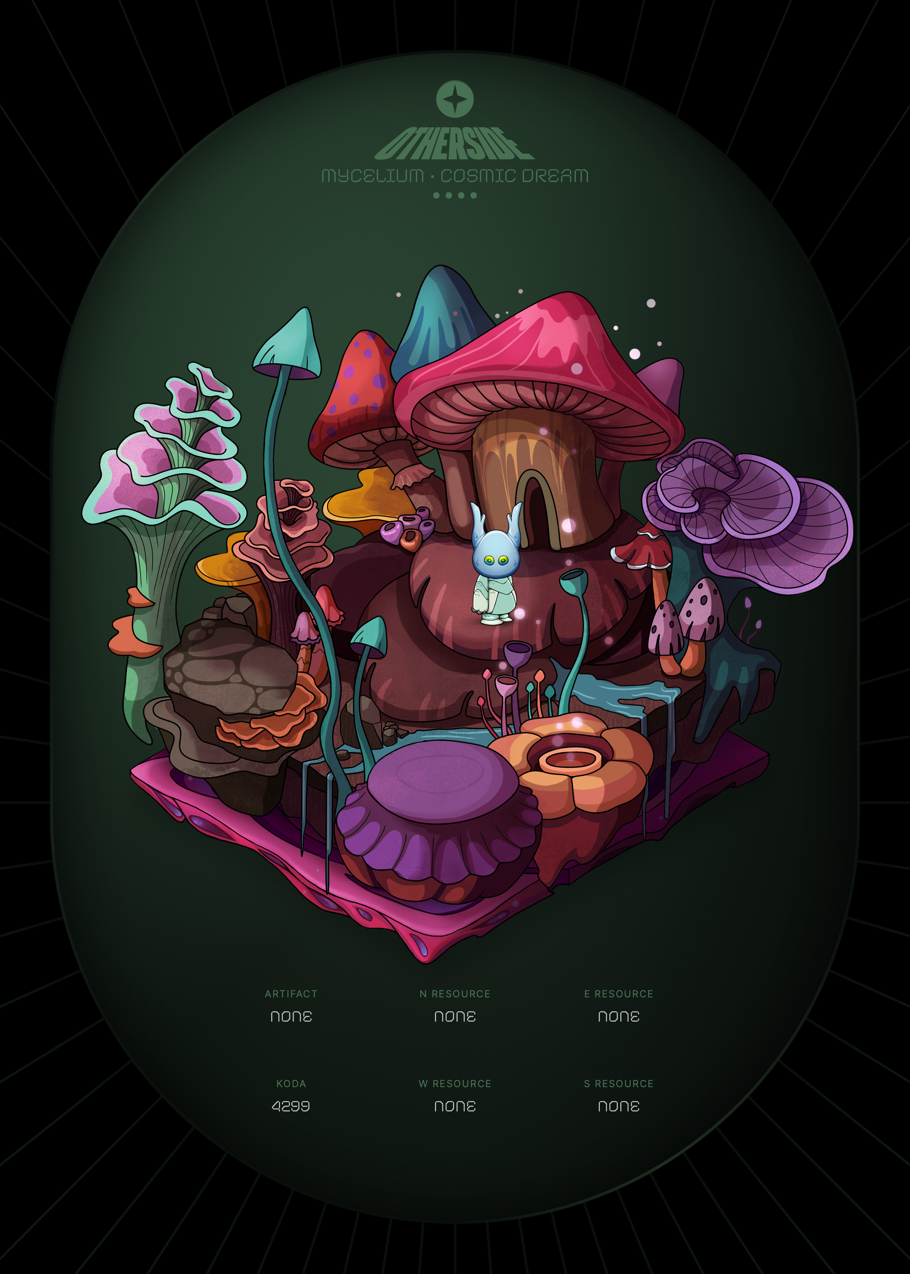 Otherdeed #95415 — Mycelium